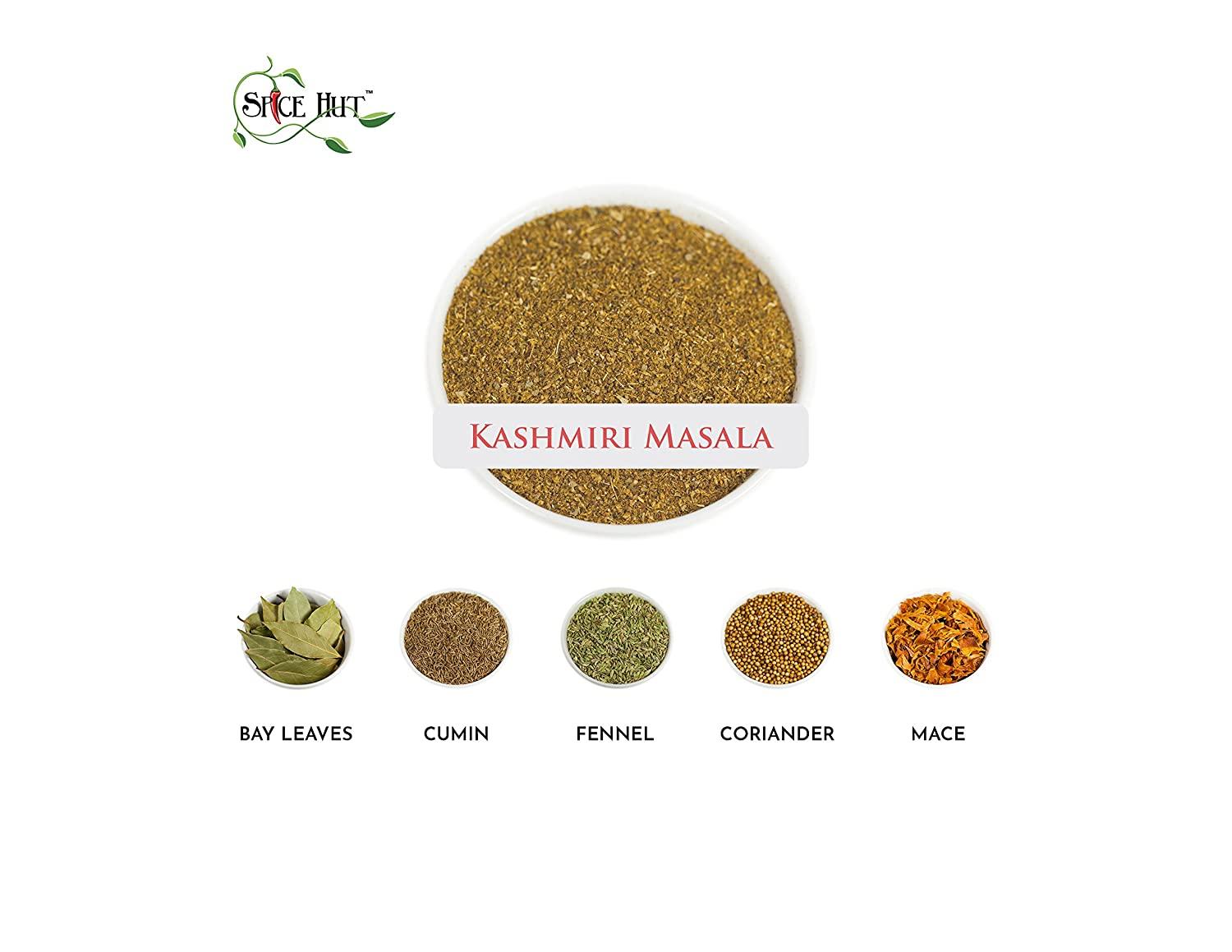 The Spice Hut Organic Kashmiri Masala Seasoning, Quick & Easy Spice Blend for Indian Cooking, 2