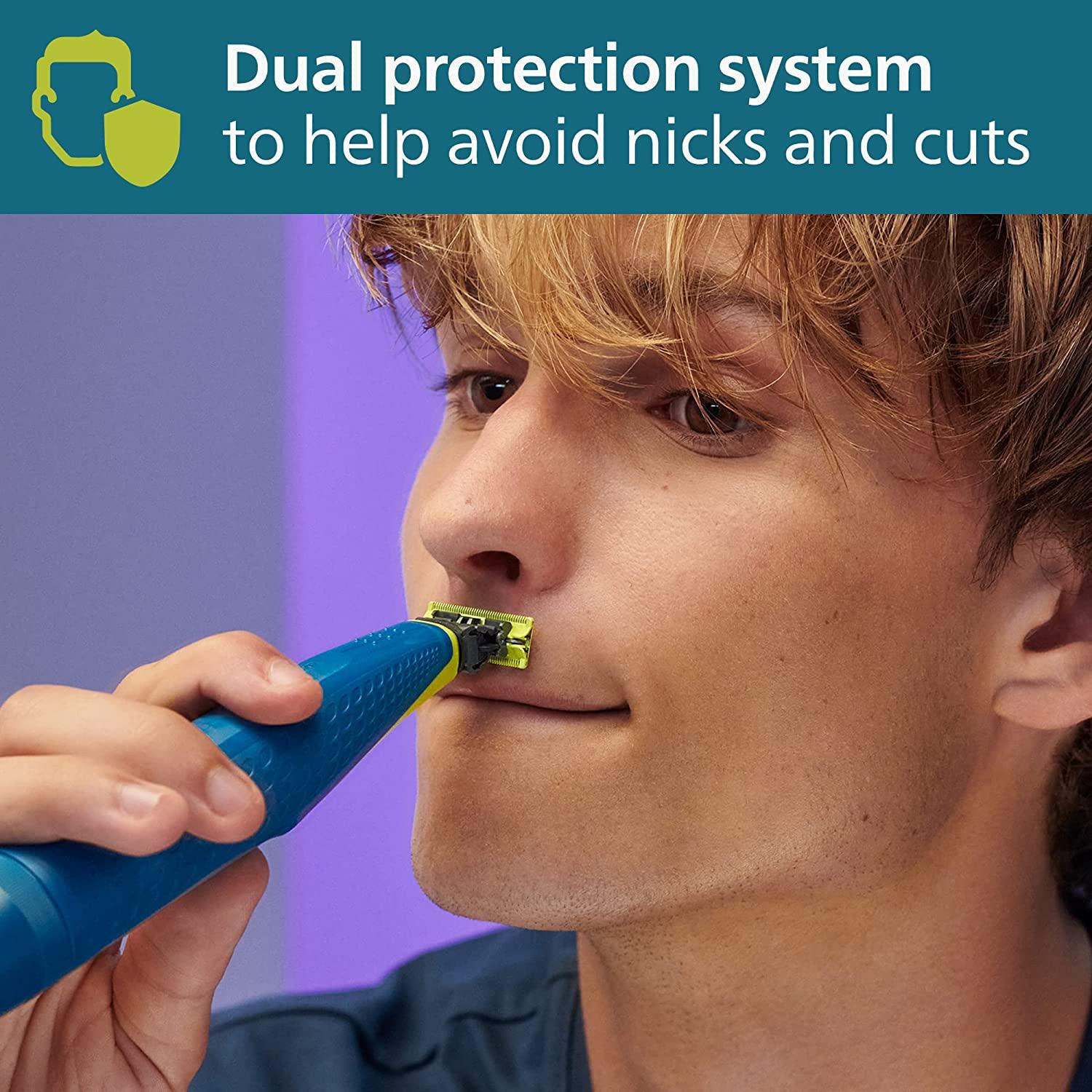 Philips Norelco OneBlade QP251549 Teen Hybrid Electric Shaver for