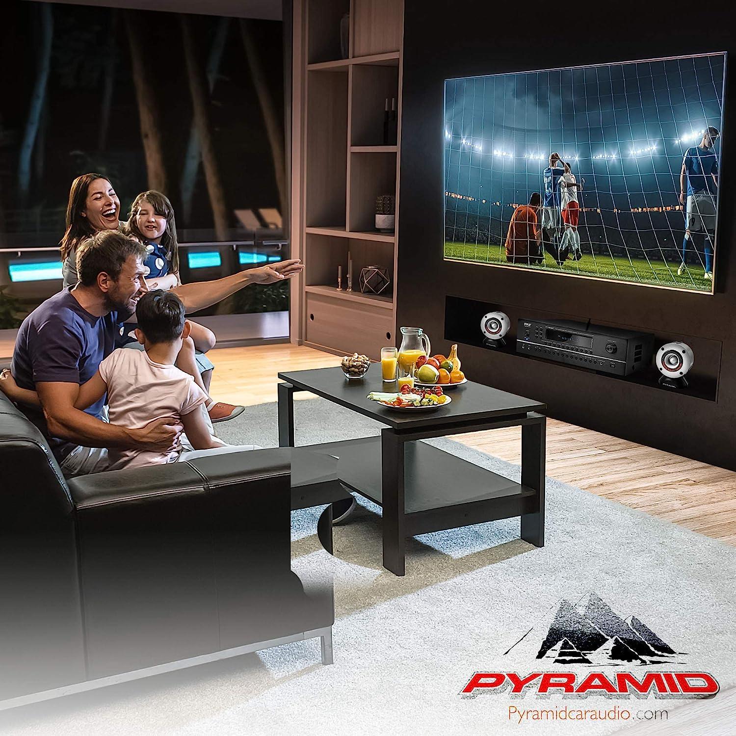 Pyramid 300 Watt Marine Tweeter Speaker 3.75 Aluminum Bullet Horn w