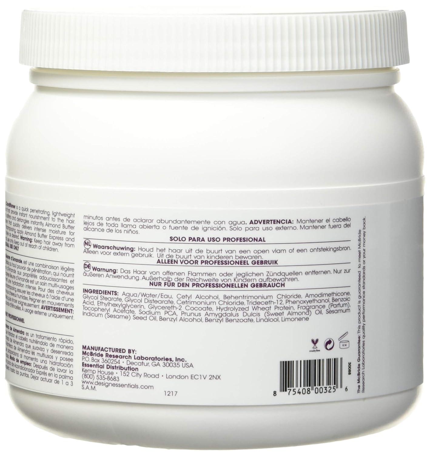 Design Essentials Almond Butter Express Moisturizing Conditioner 32 oz