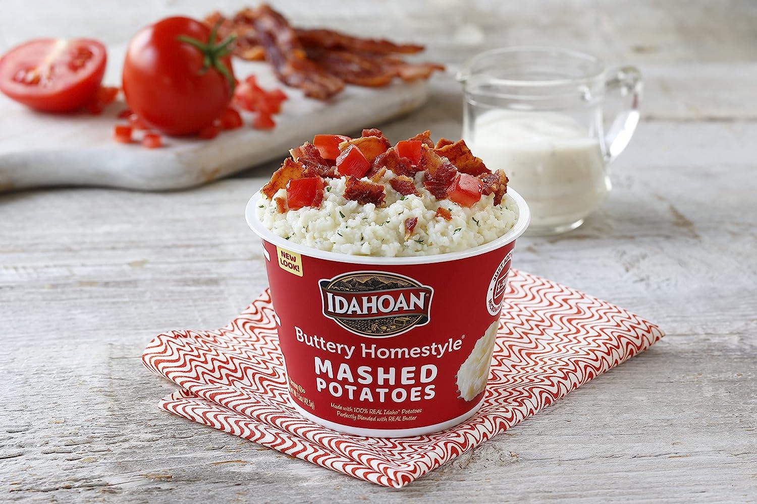Idahoan buttery online mashed potatoes