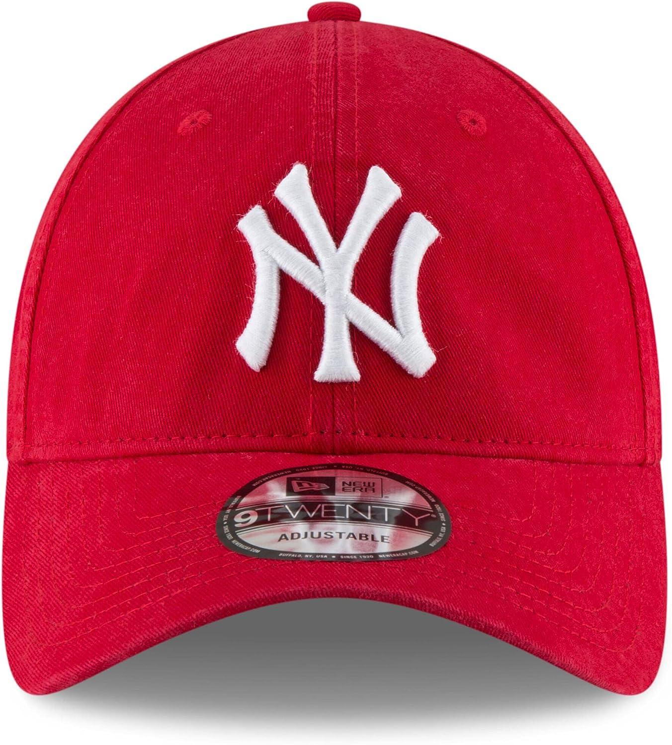 Red yankees adjustable hat Clearance