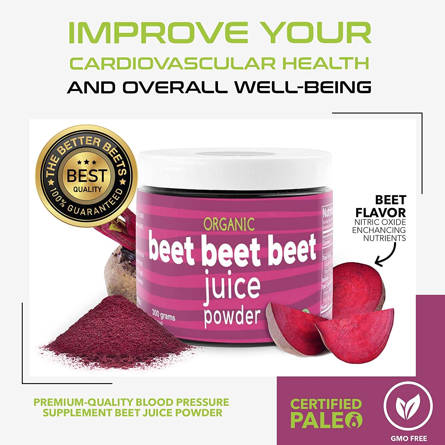 Beet Beet Beet Organic Beet Juice Powder Supports Healthy Blood