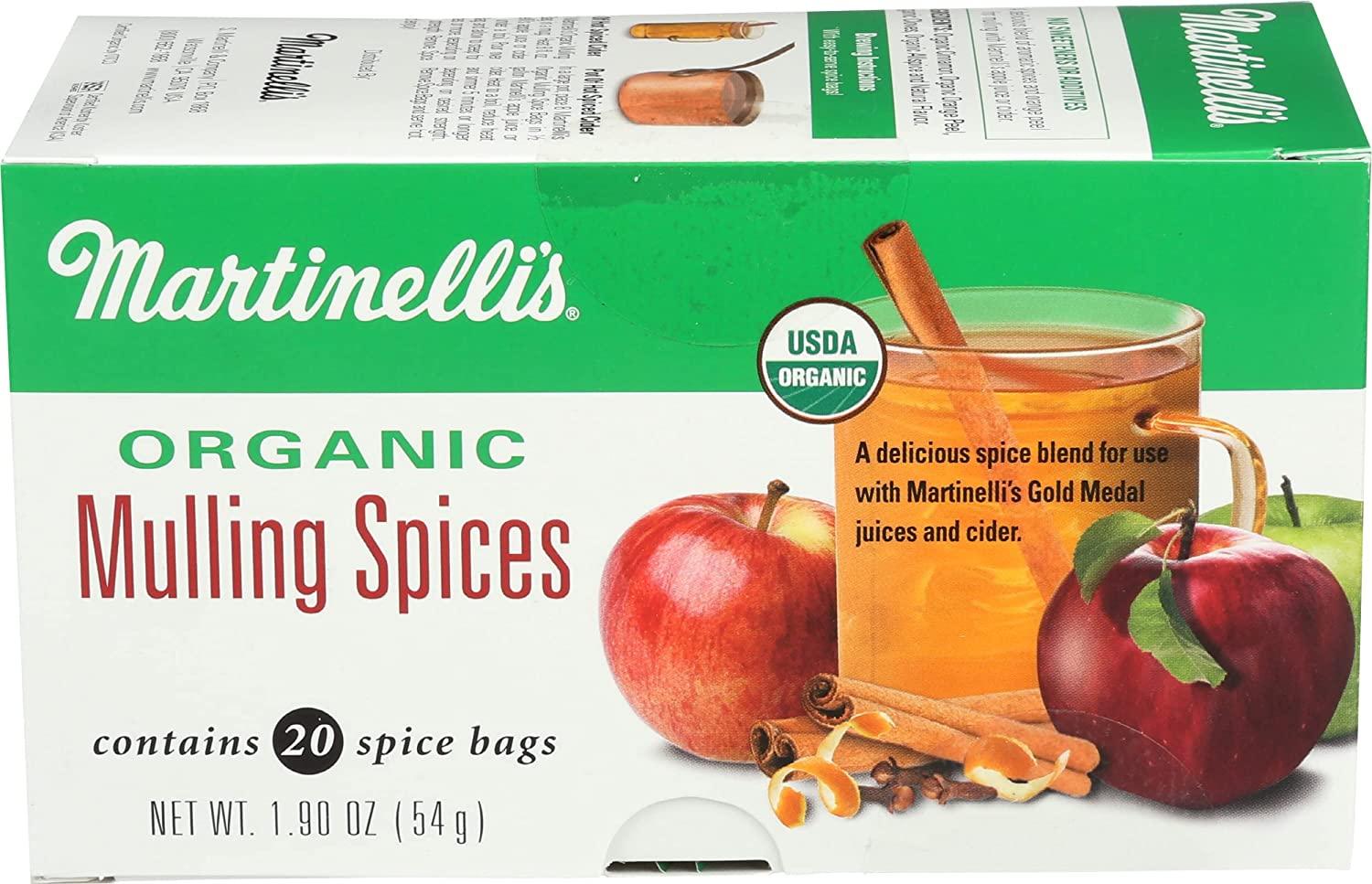 Martinelli's Organic Mulling Spices - 20 Fl Oz | Premium Quality ...
