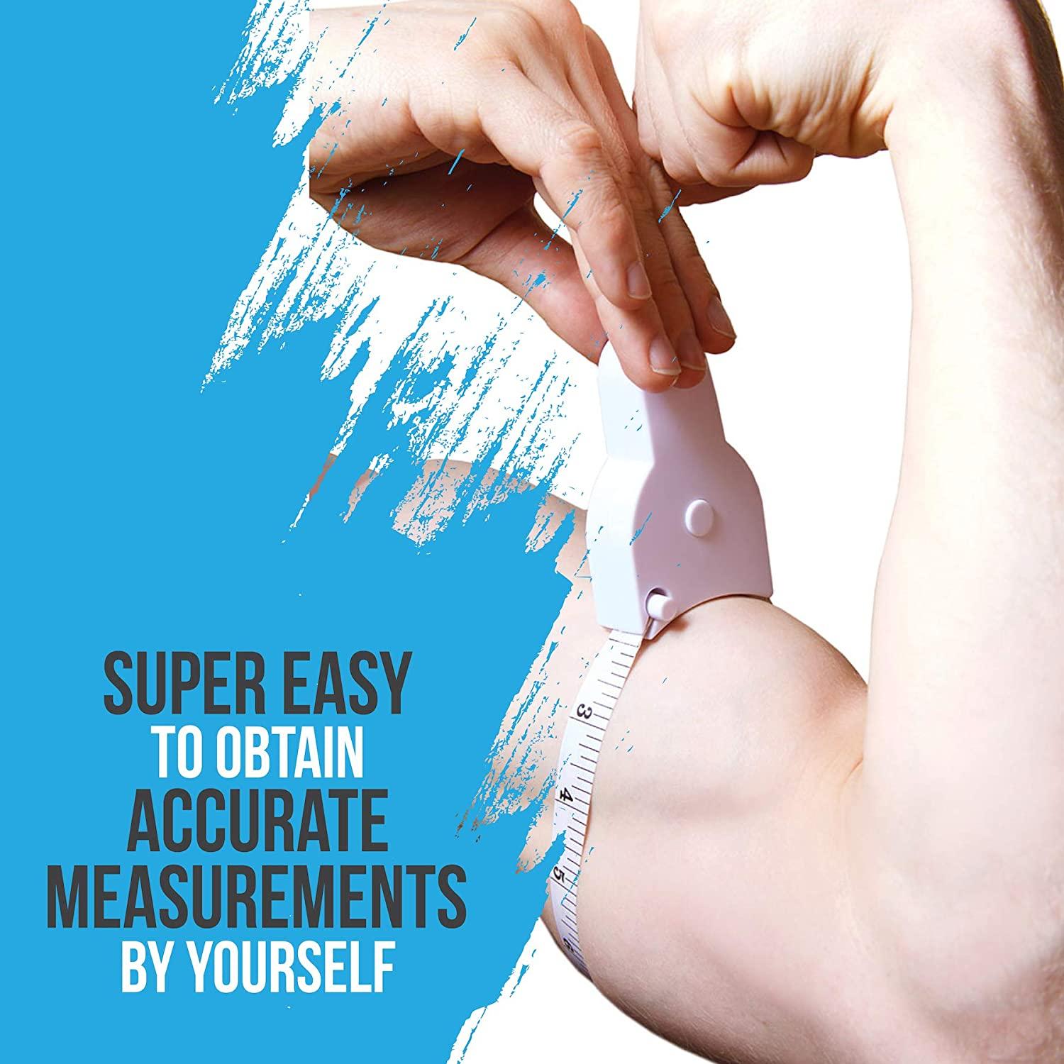 Skinfold Caliper, Body Tape Measure, BMI Calculator Instructions and