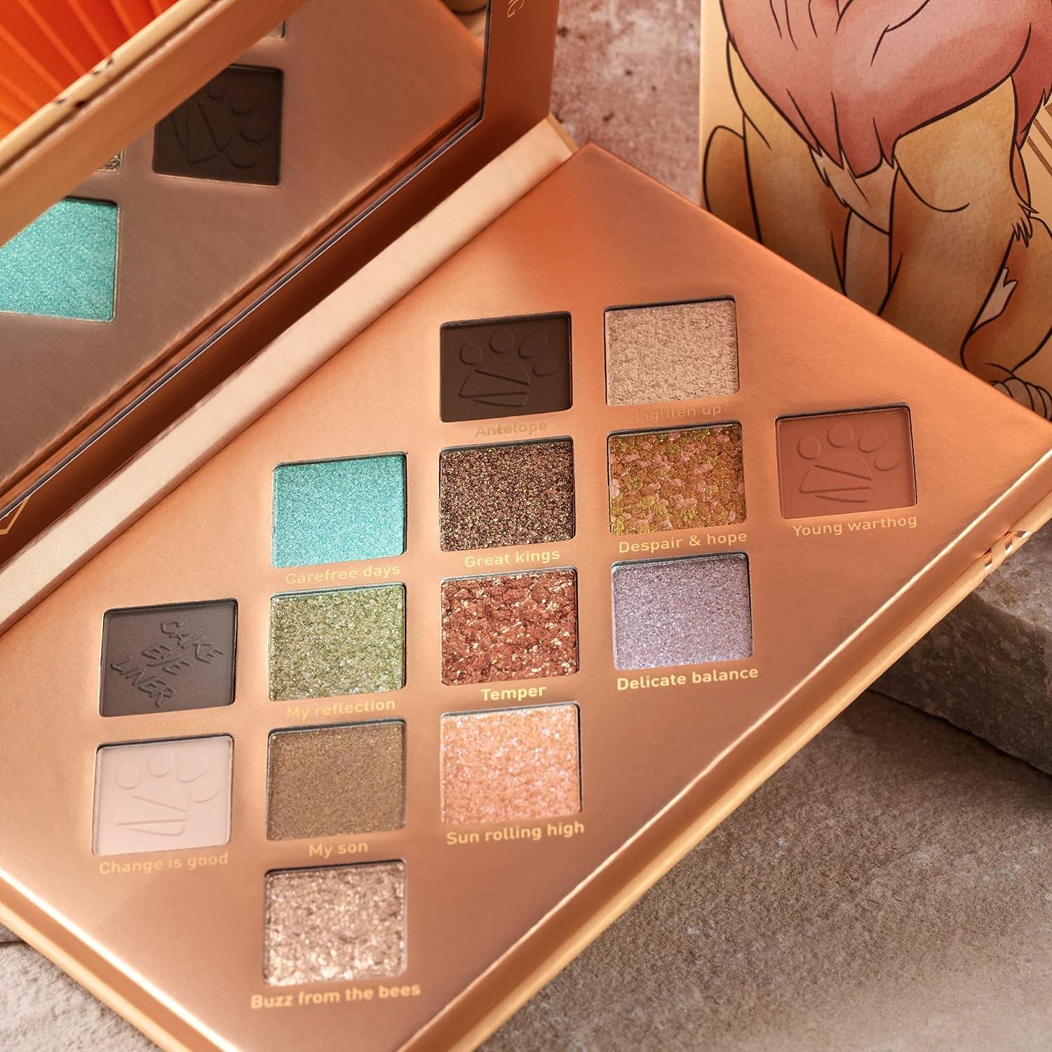 essence | The Lion King Eyeshadow Palette | Limited Edition Disney  Collection | 14 Highly Pigmented Easy to Blend Shadows | Matte & Metallic |  Vegan & Cruelty Free | Paraben Oil