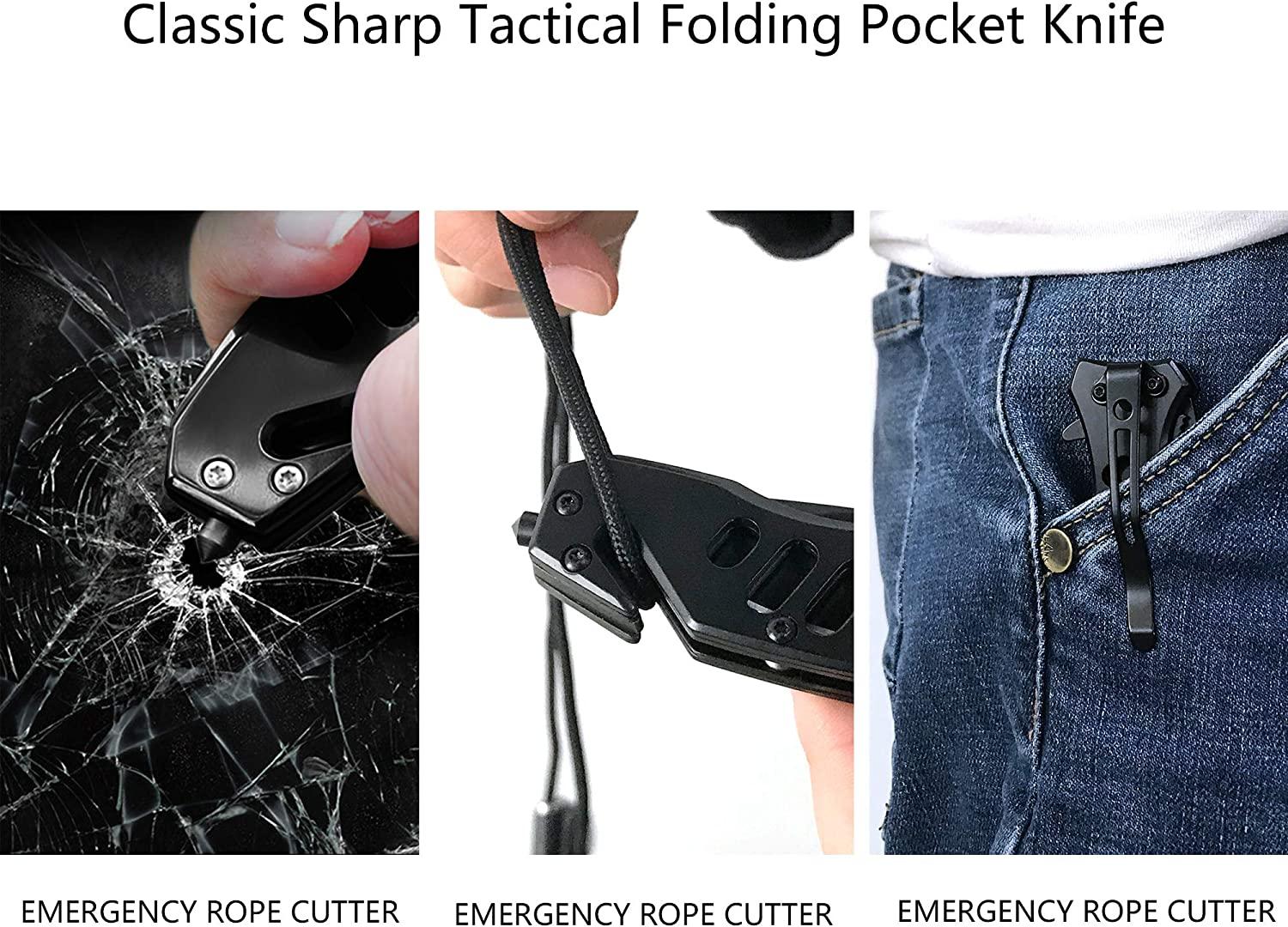  ALBATROSS EDC Cool Sharp Tactical Folding Pocket  Knife,SpeedSafe Spring Assisted Opening Knifes with Liner  Lock,Pocketclip,Glass Breaker,Seatbelt Cutter(Pink) : Tools & Home  Improvement