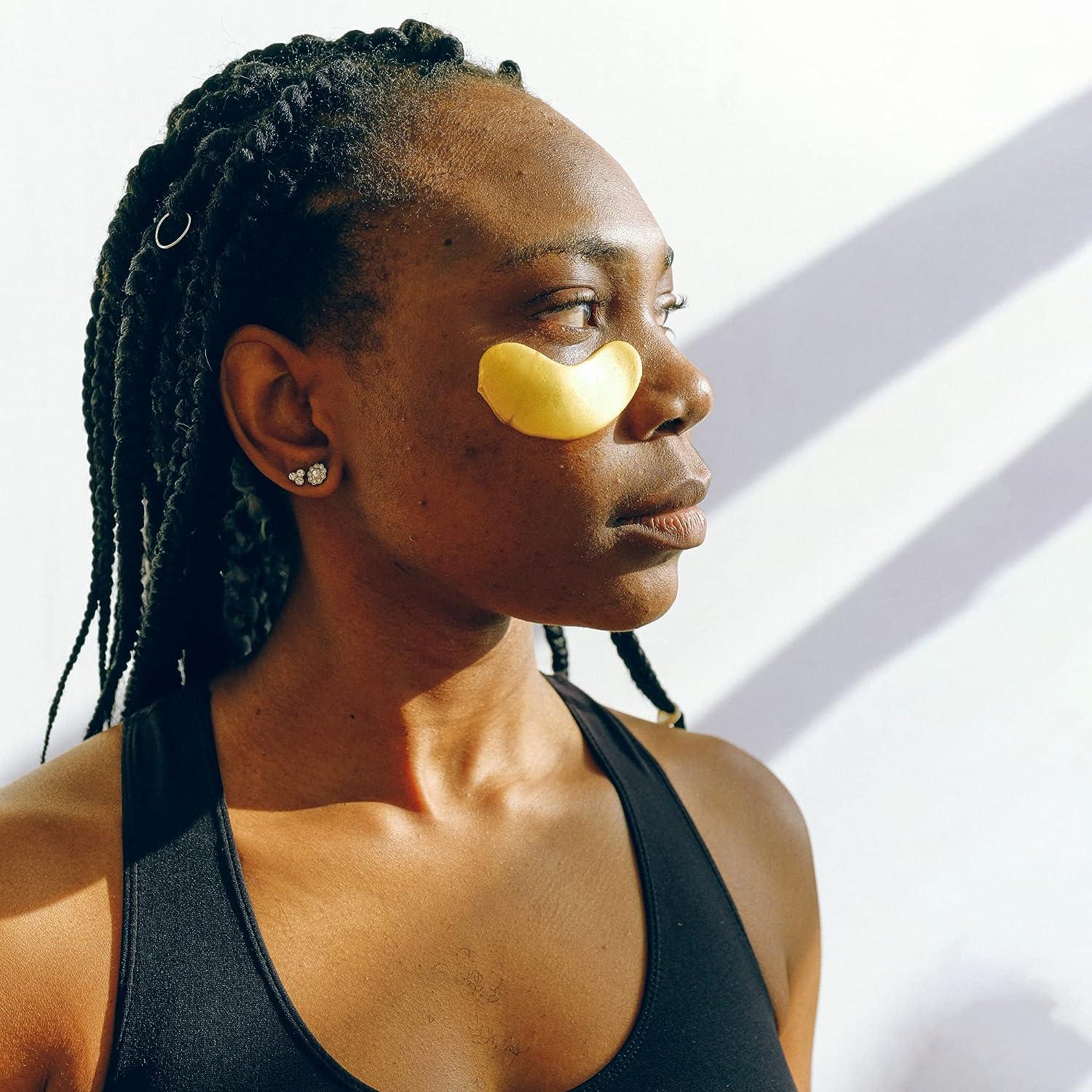 BioMiracle Pure 24K Gold Hydrogel Eye Mask Patch Under Eye Treatment