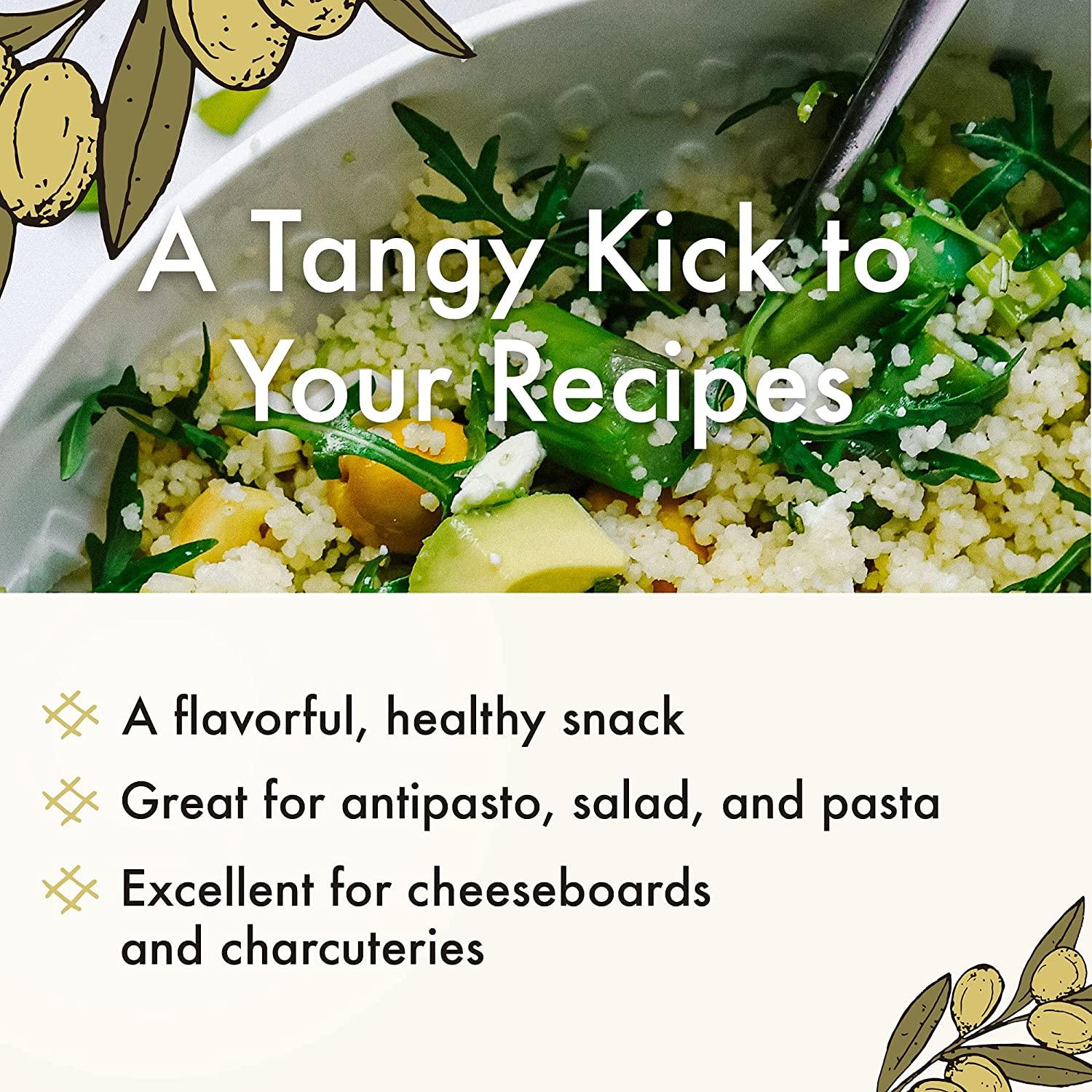 Casablanca Market Marrakesh Spiced Olives Moroccan Colossal Green