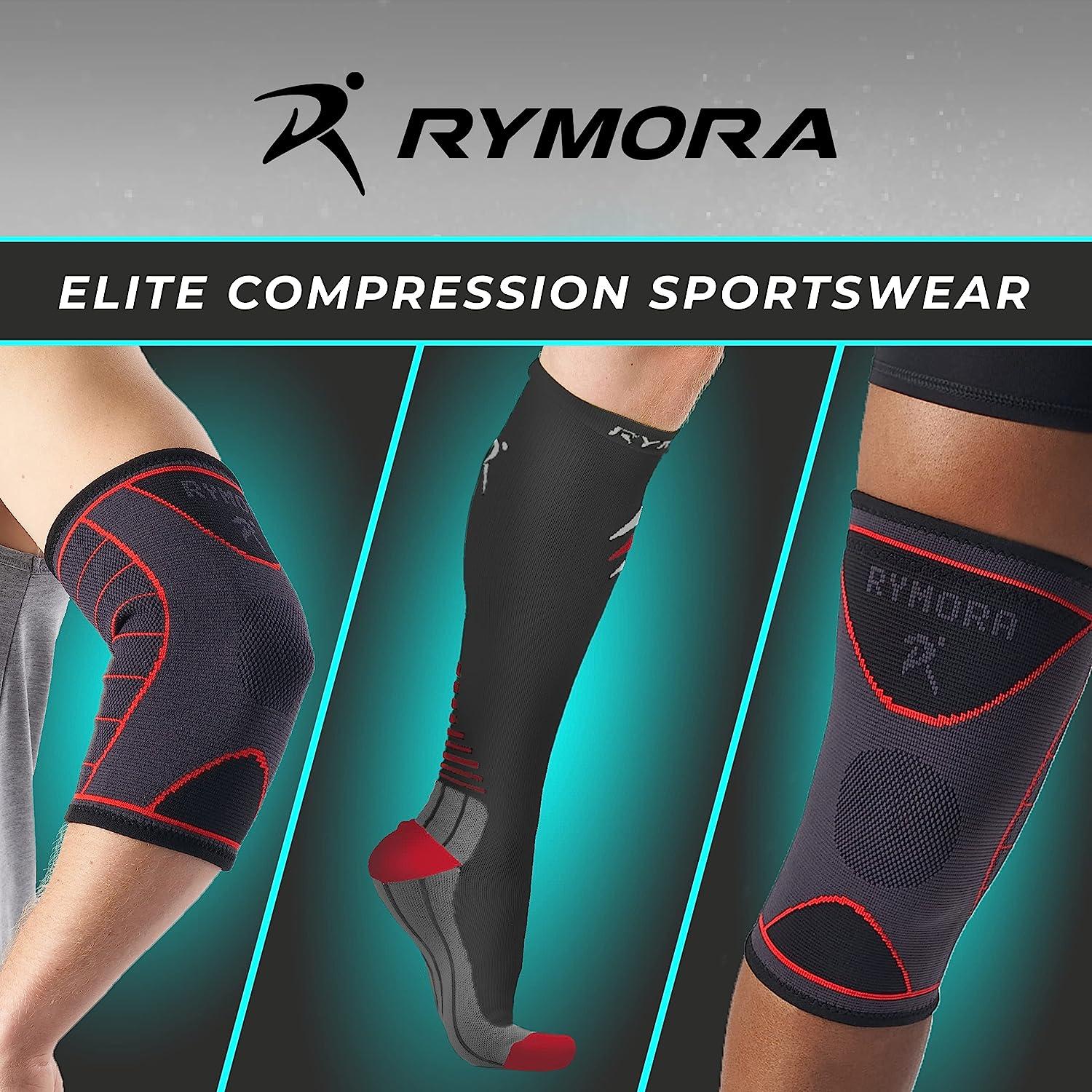 Rymora Calf Compression Sleeves (Graduated Compression, Ergonomic fit for  Men and Women) (Ideal for Sports, Work, Flight, Pregnancy) : 
