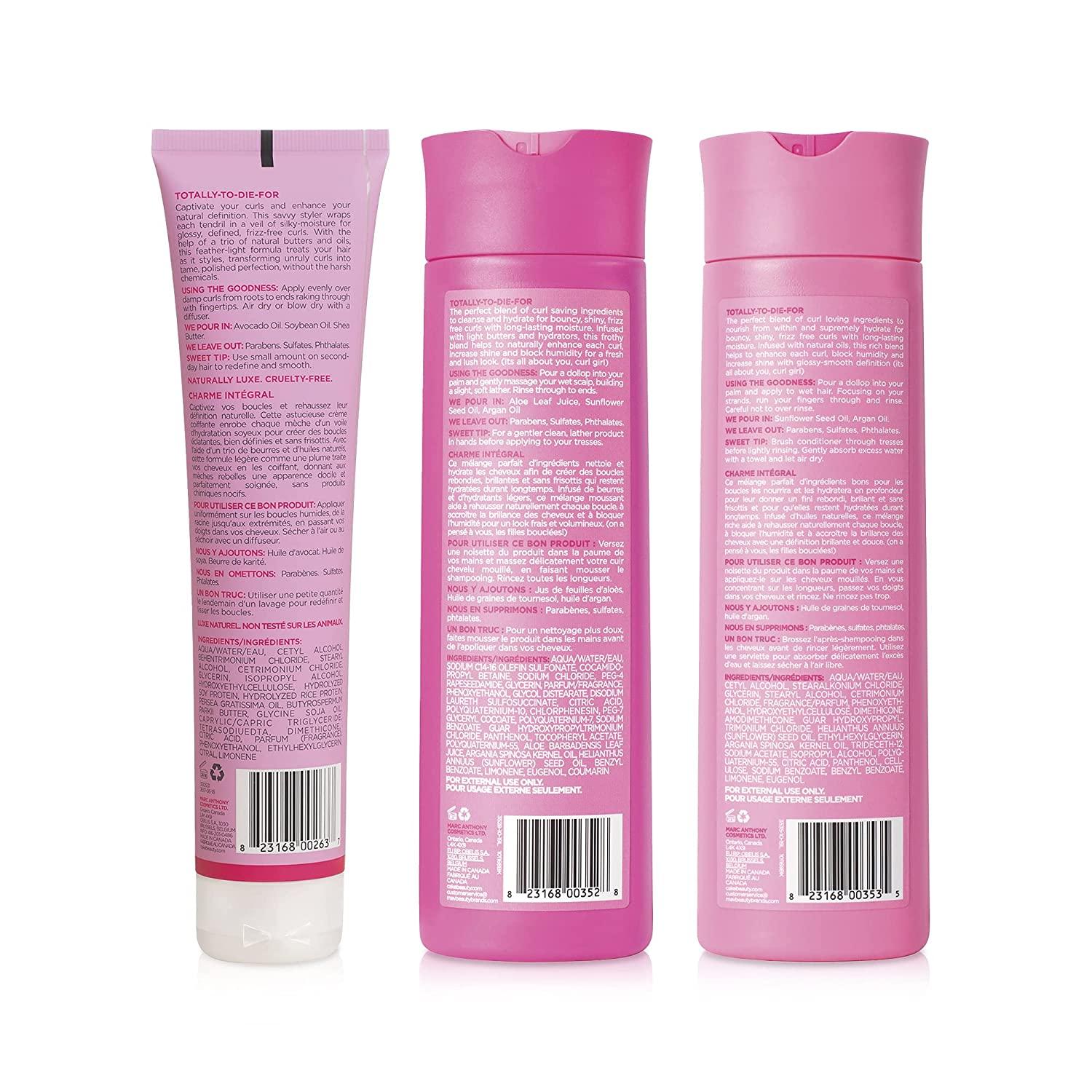 Cake Beauty Curl Friend Curl Girl & Curl Next Door Curl Defining