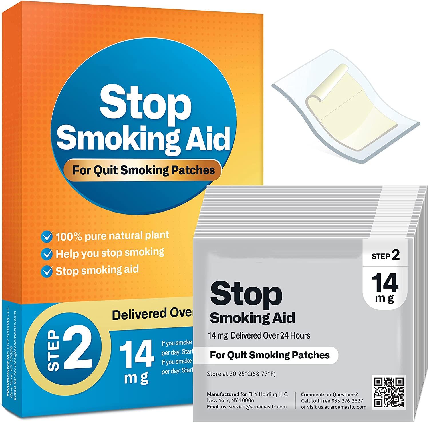 Neenoxtub Smoking Aid Stop Smoking Patches to Quit Smoking Step 1, Easy and Effective Anti