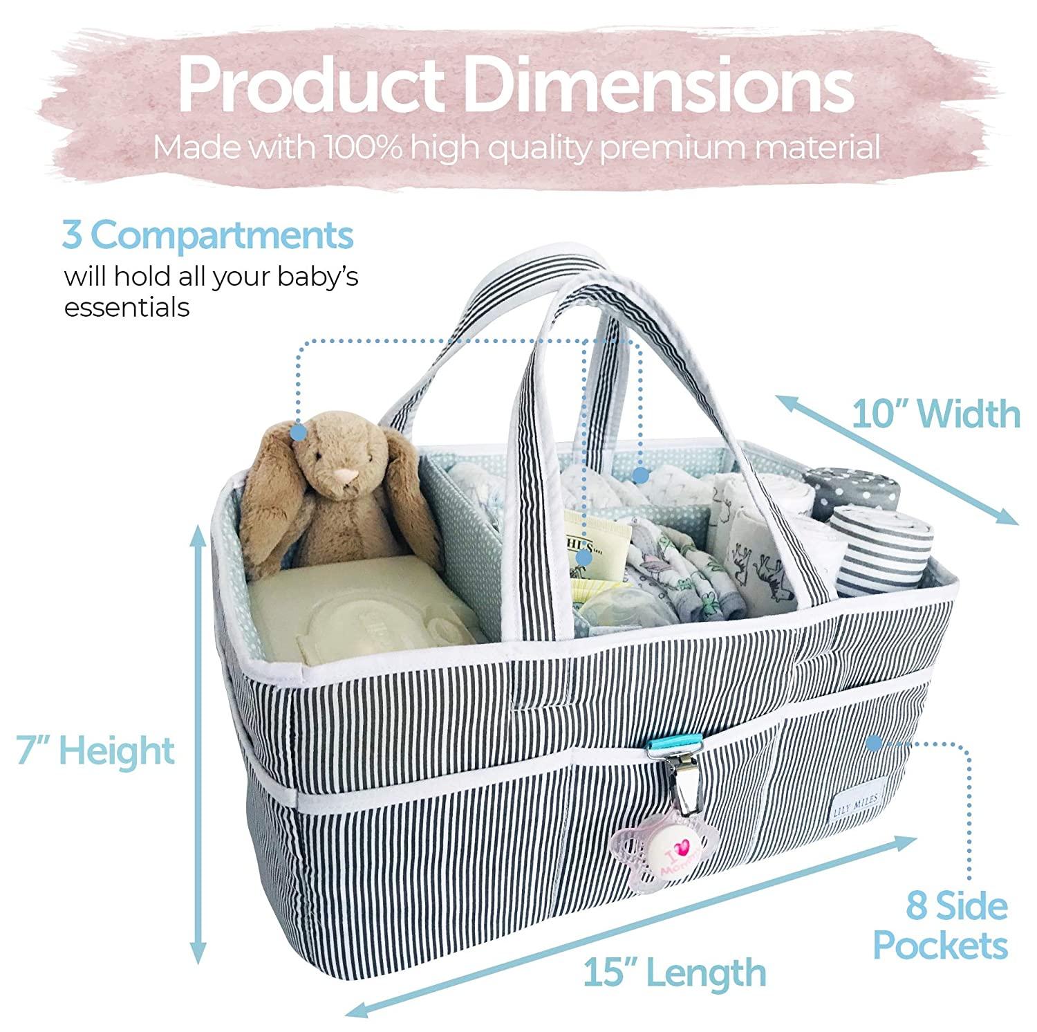Lily miles diaper caddy 2025