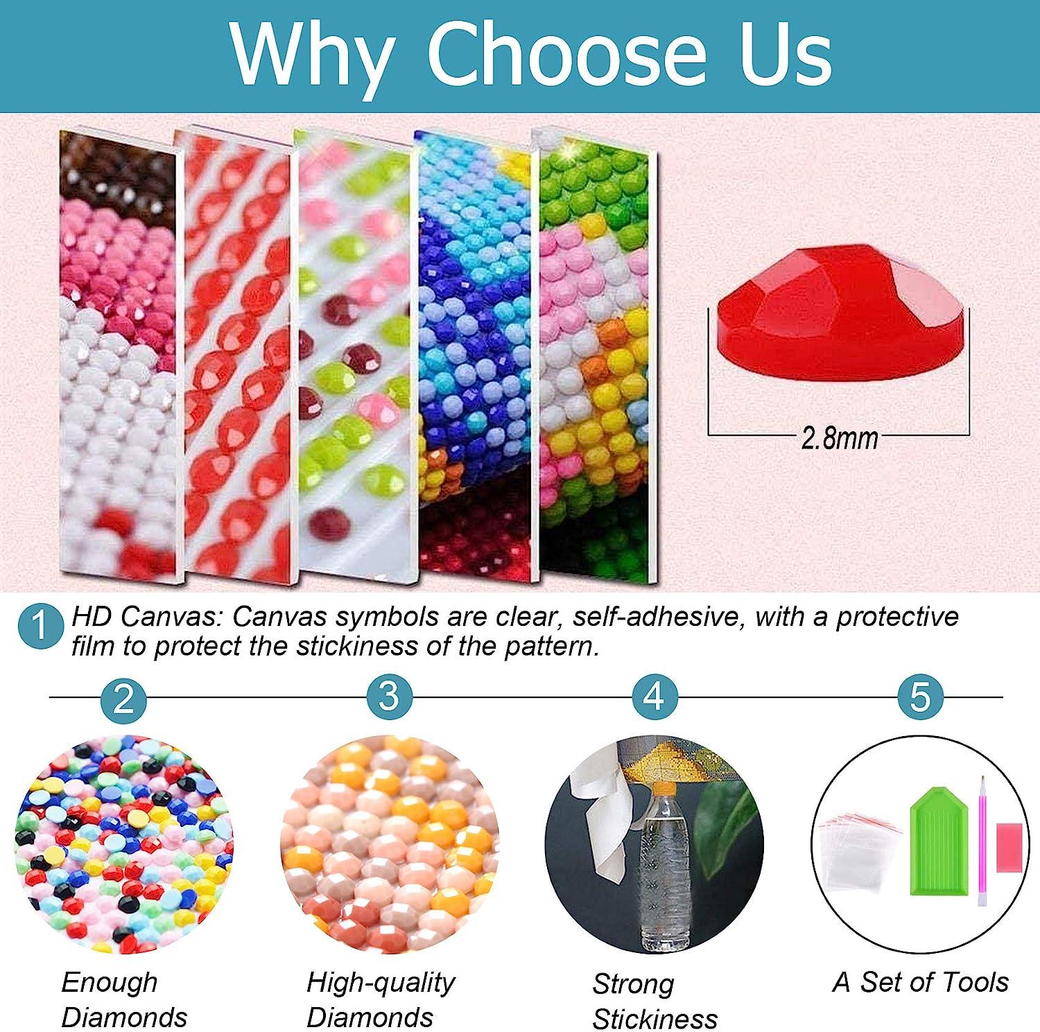 Reofrey Love Sunflower DIY Diamond Painting Kit for Adults Full Drill