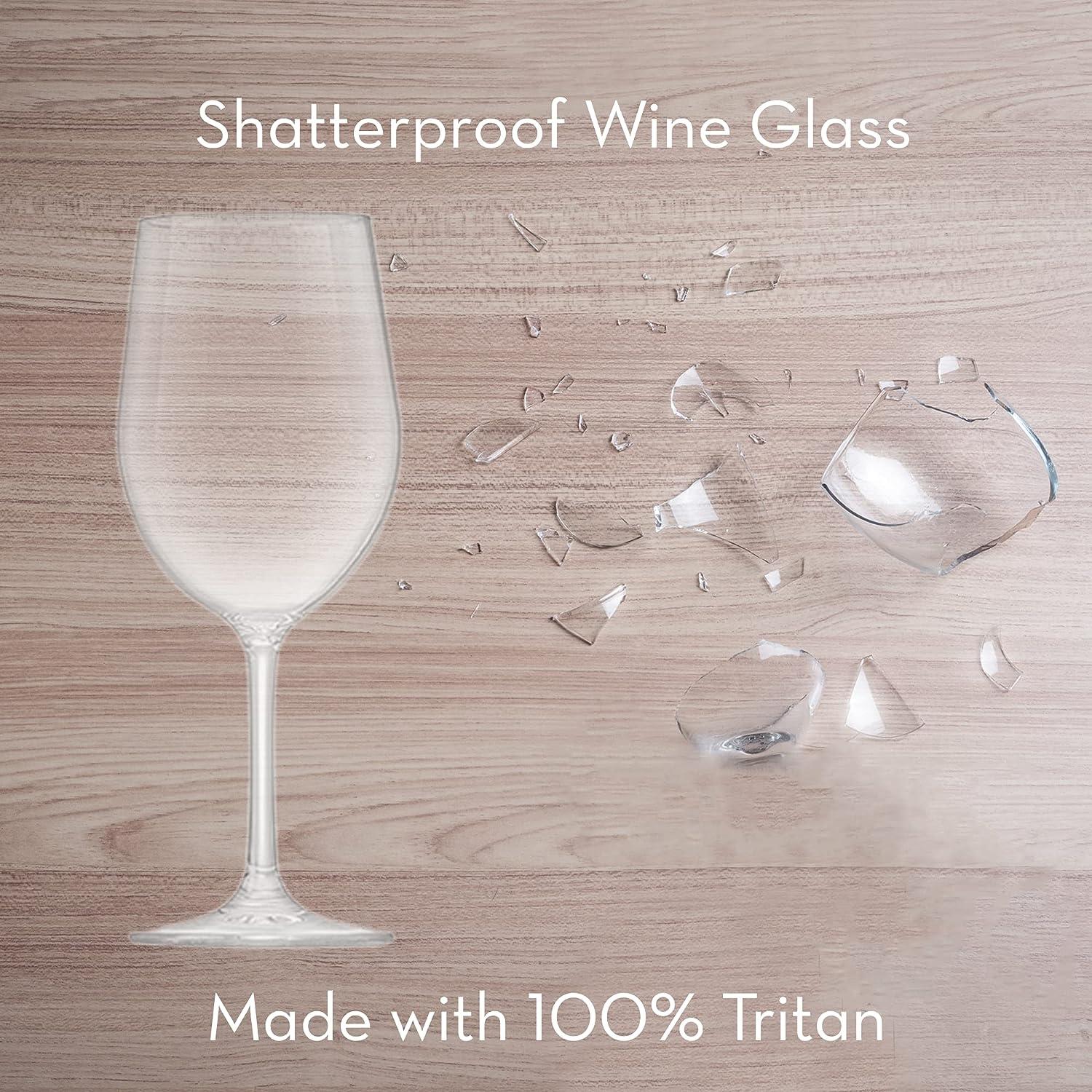 Unbreakable Martini Glasses - 100% Tritan - Shatterproof, Reusable, Dishwasher 4