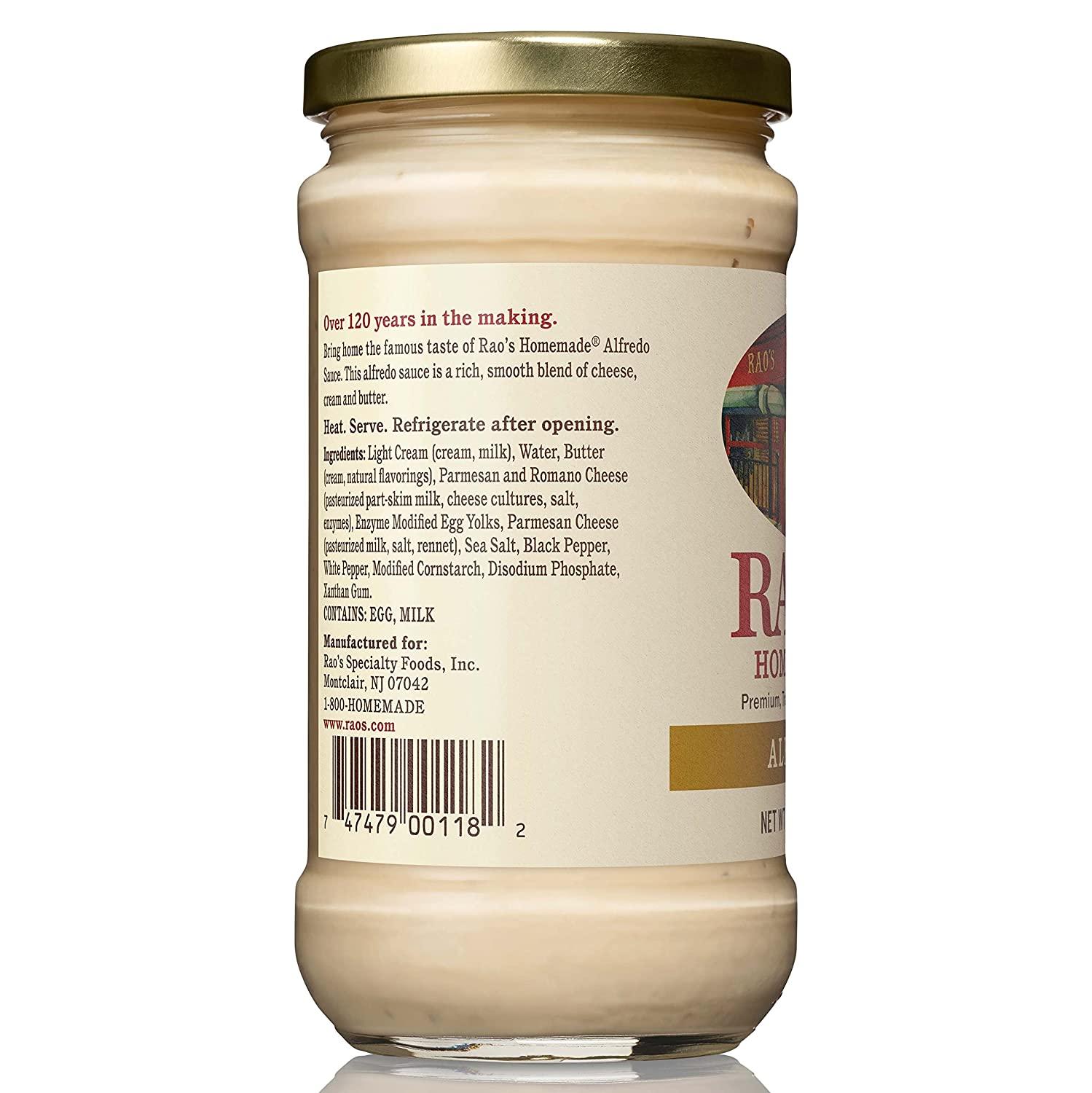 Raos, Sauce Alfredo, 15 Ounce