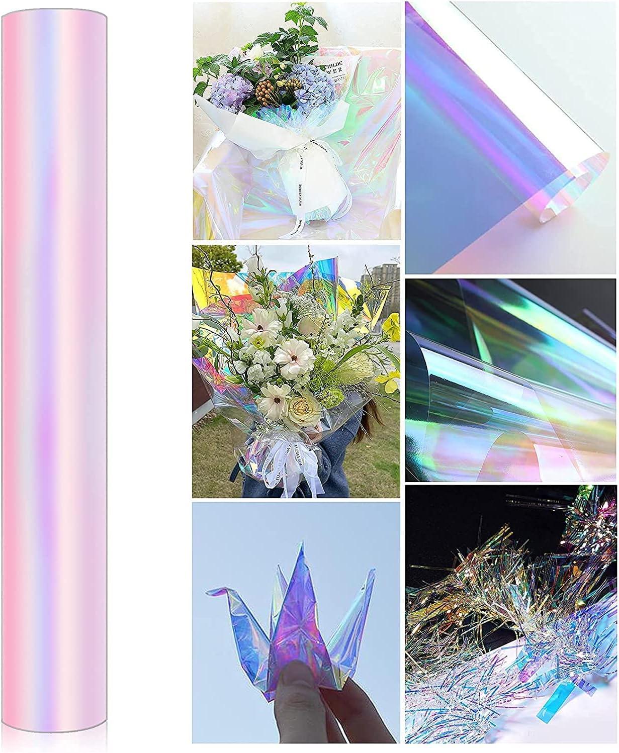 Holographic Wrapping Paper Christmas Birthday Gift Wrap Rolls