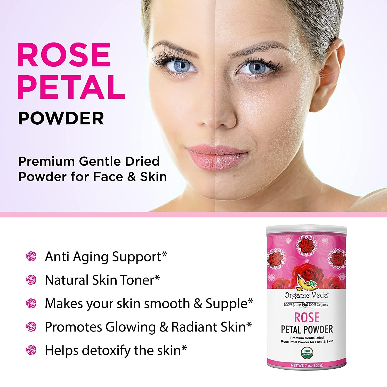 Rose Petal Powder 7 oz