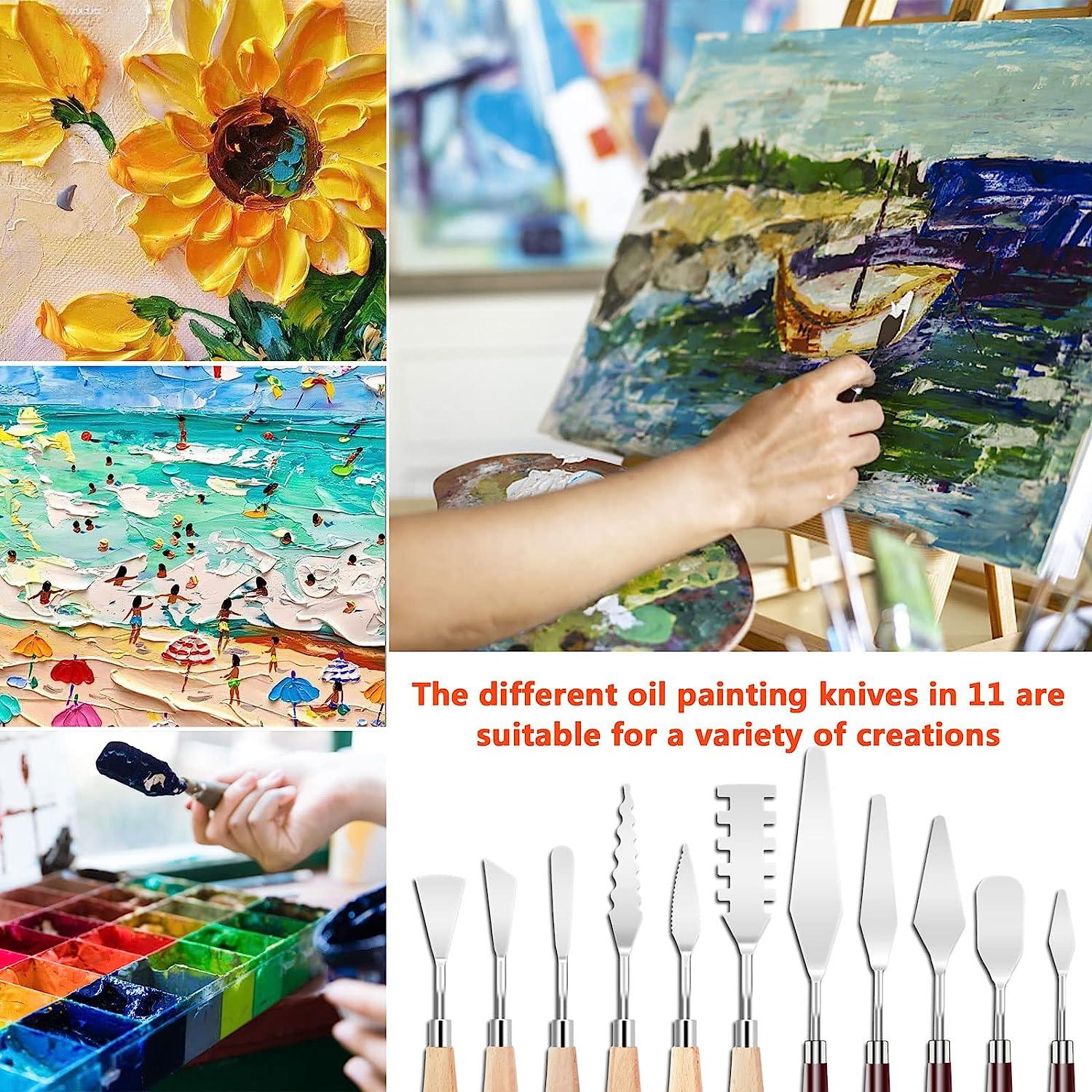 There are Palette Knives, and Then There are Painting Knives
