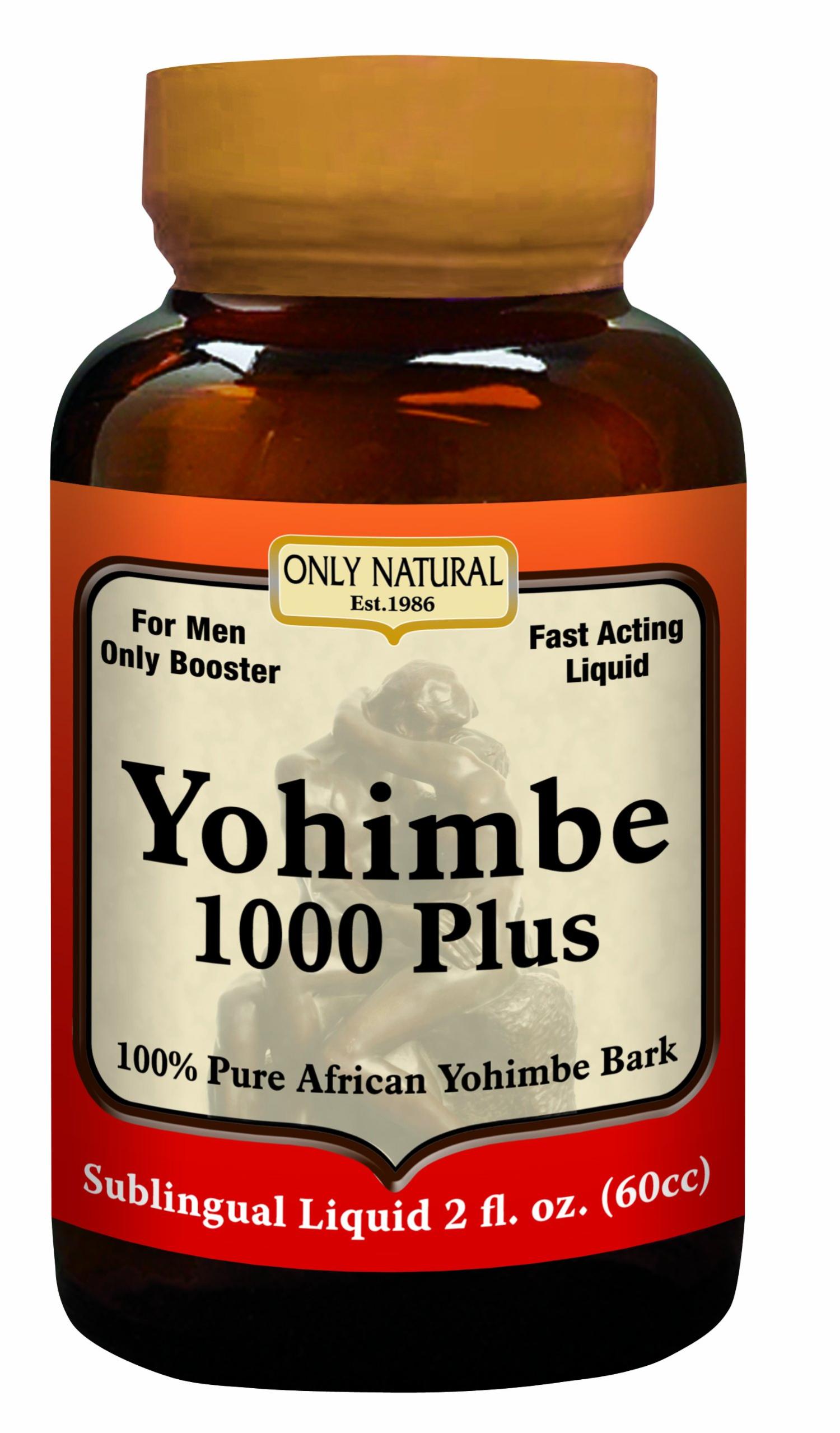Natural Yohimbe 1000 Plus 60 Tablets Premium Quality Supplements