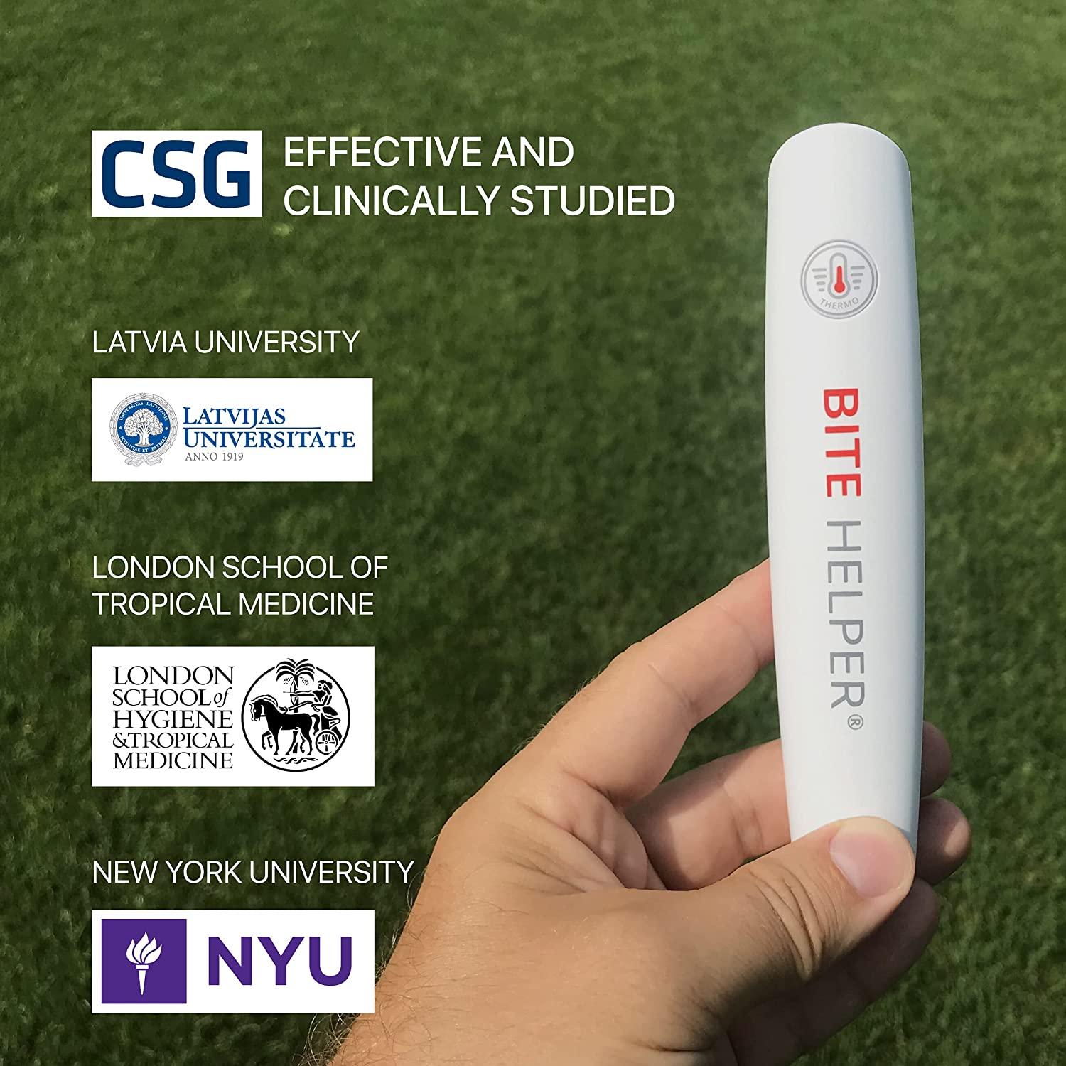 BITE HELPER Mosquito and Bug bite Itch Relief AwardWinning, ChemicalFree Treatment, Insect