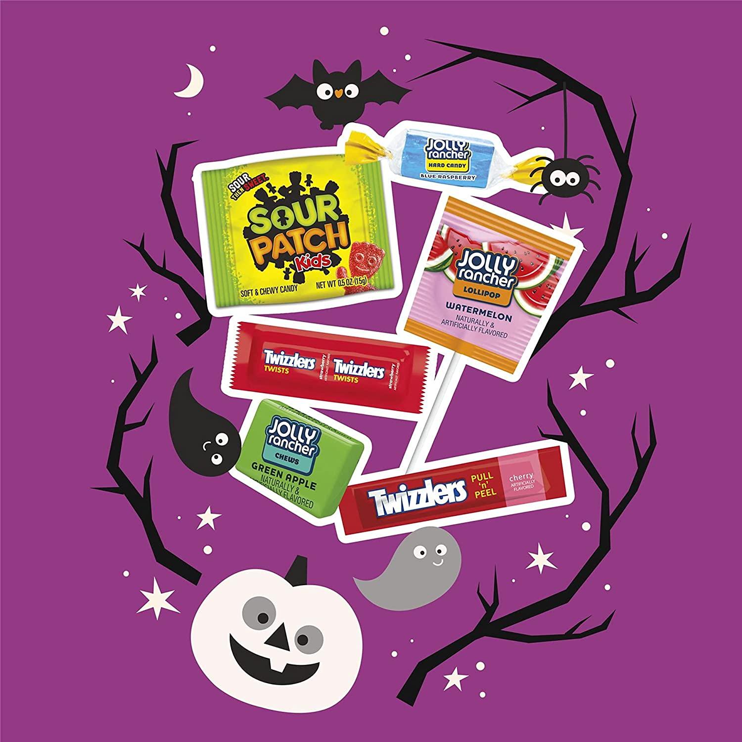 Hershey and Mondelez Fruit Flavored Assortment Chewy and Hard Candy