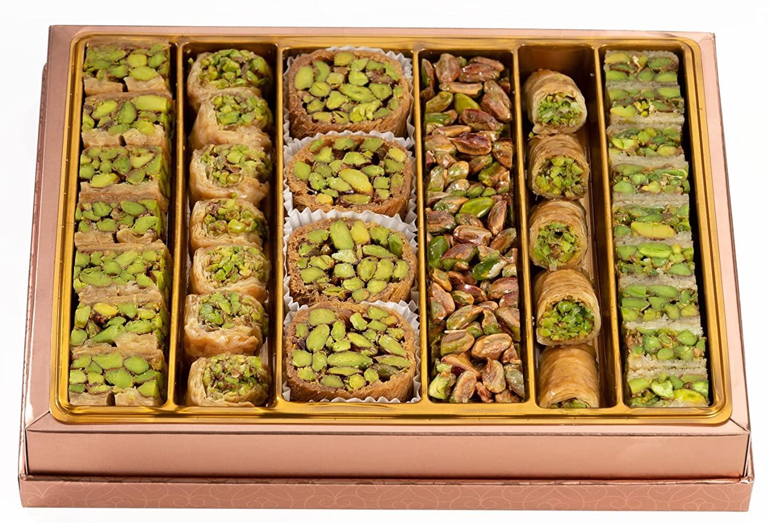 Damaskino Home Assorted Baklava 500G Premium Baklava Pastry with Real