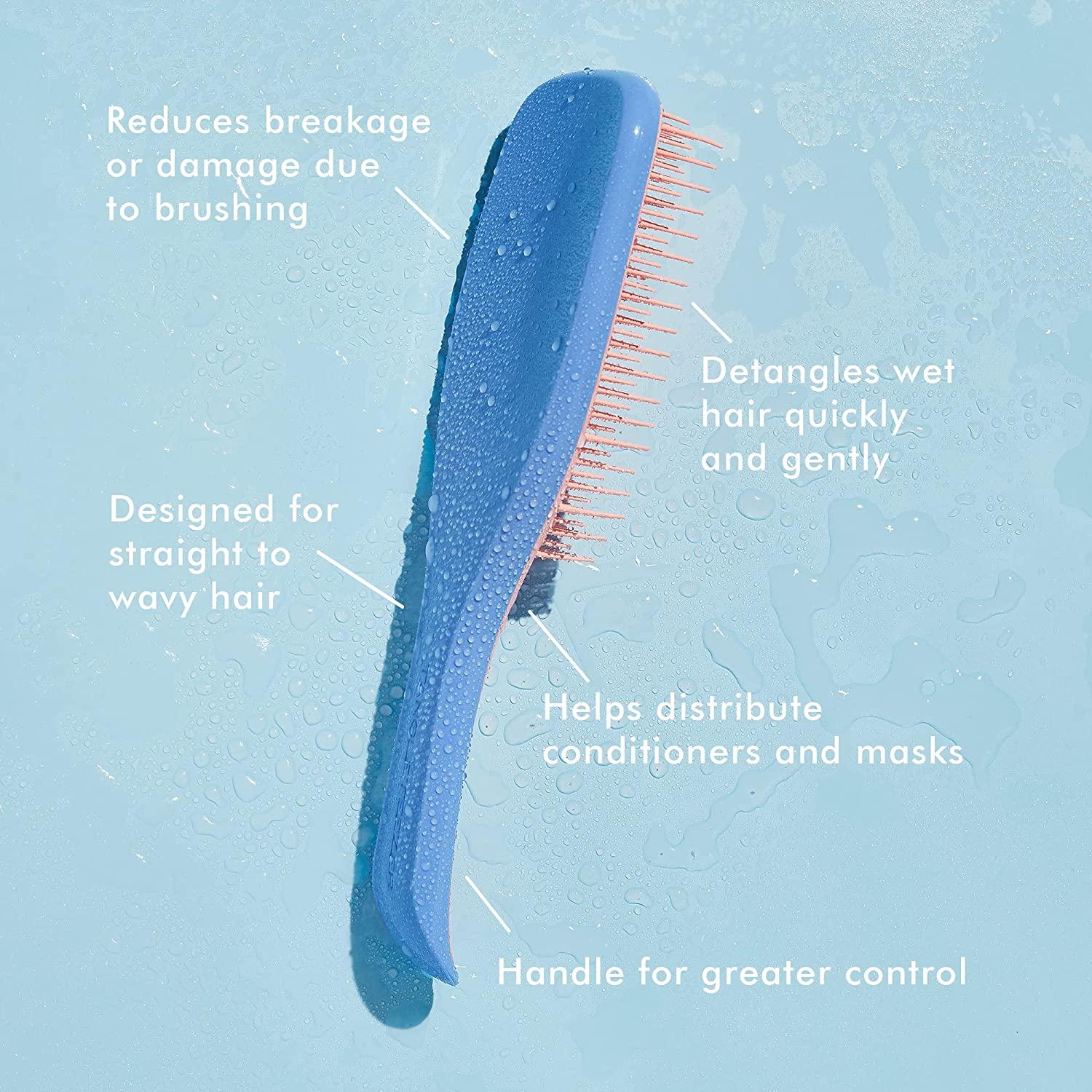 Tangle Teezer | The Ultimate Detangler Hairbrush for Wet Hair | Elimates  Knots & Reduces Breakage (Ultimate Detangler, Apricot Blaze)