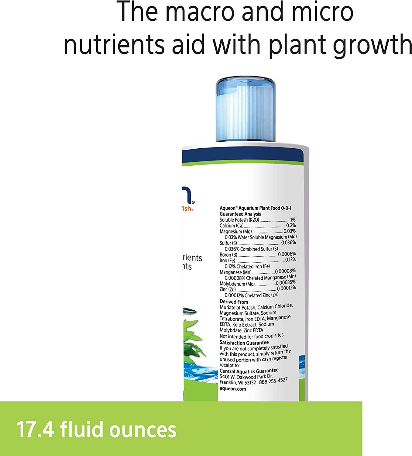 Aqueon Aquarium Plant Food 17.4 Ounces Standard Packaging