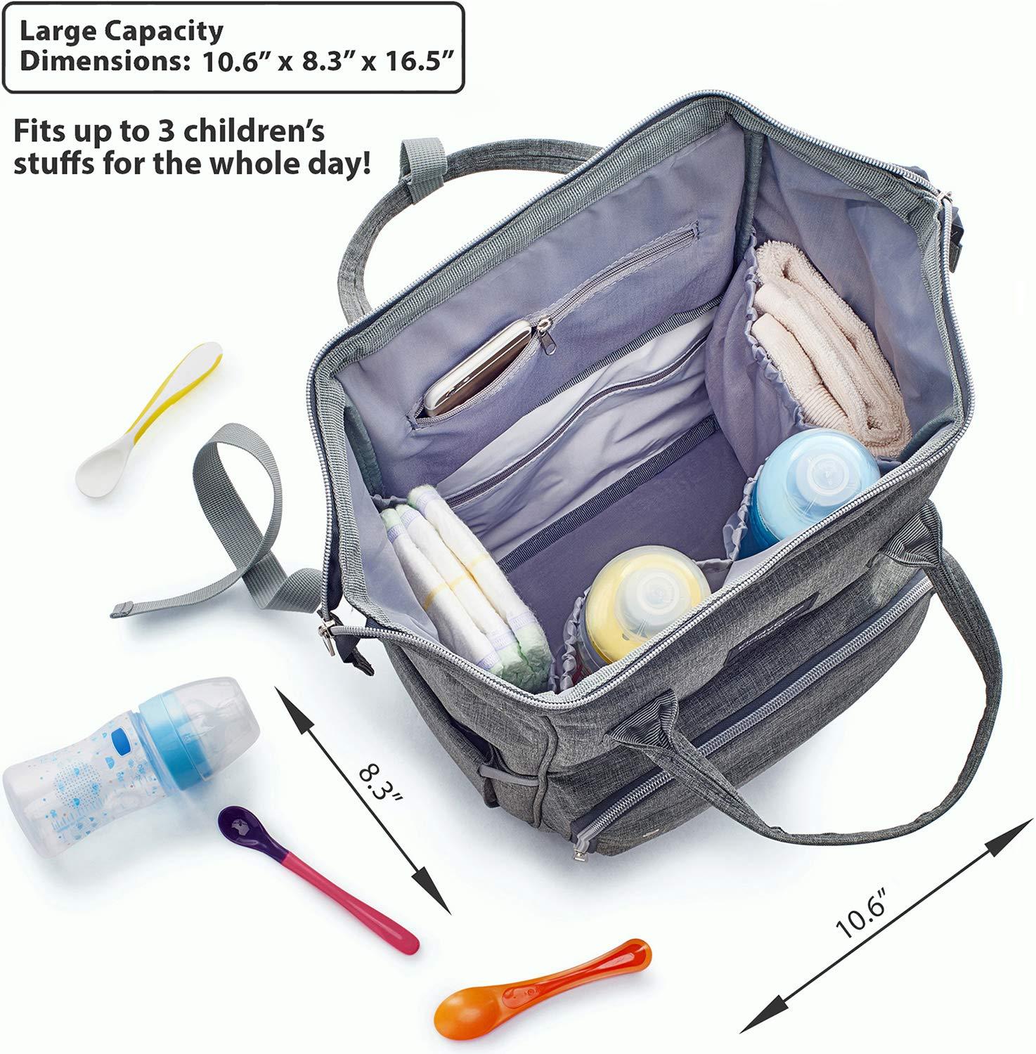 Diaper Bag Backpack · Tan by Capra Leather
