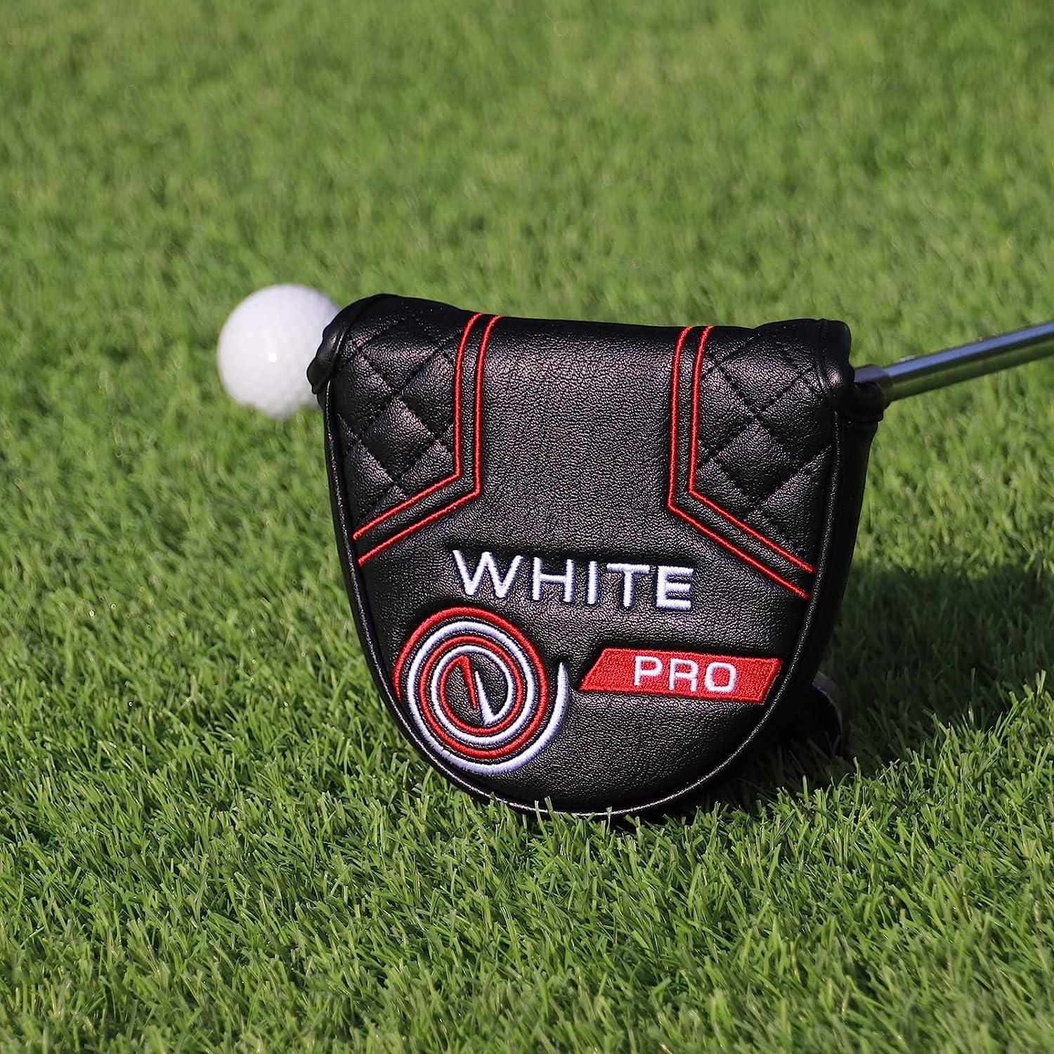 Housse De Putter Odyssey White Hot Pro – Couvre-chef Golf Noir Et Rouge