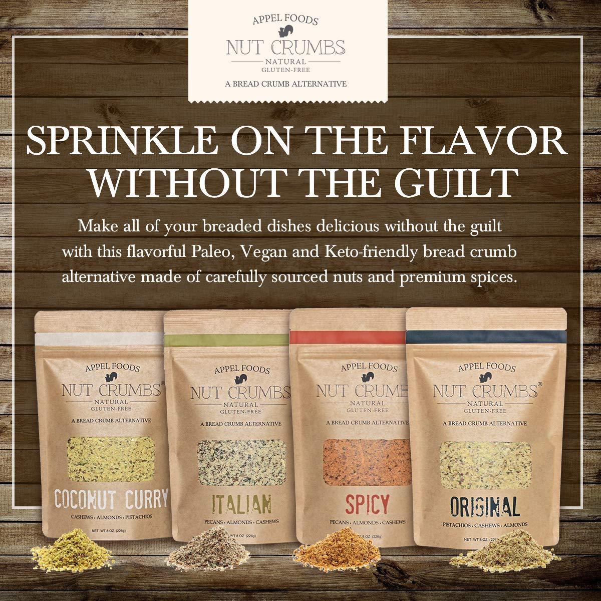 Appel Foods Nut Crumbs Bread Crumb Alternative Gluten Free