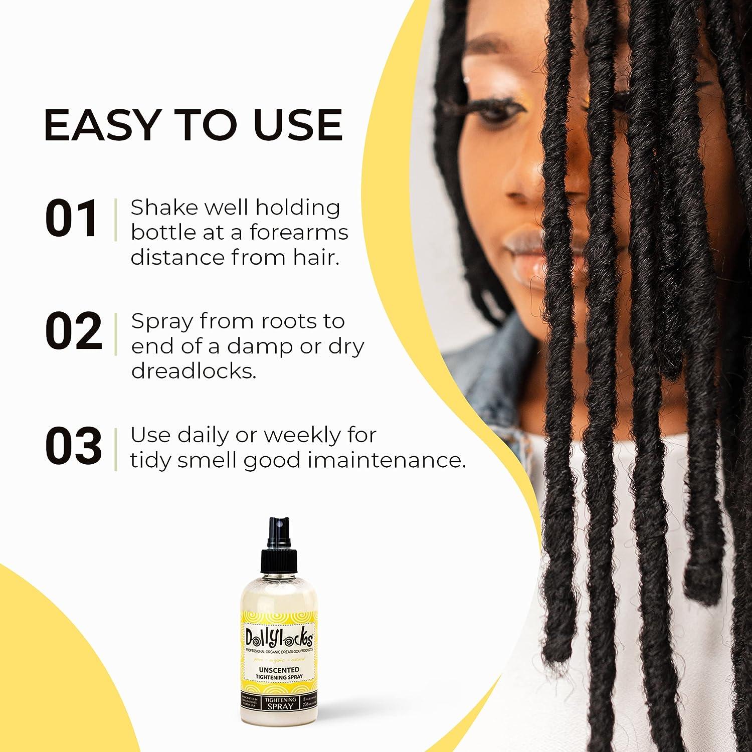 Sea Salt Spray for Hair and Loc Moisturizer for Dreads Salt Spray for