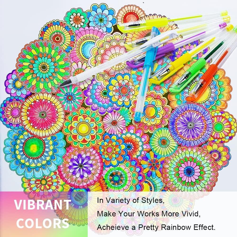 Aen Art 100 Color Glitter Gel Pen Set - MDK-GG100 for sale online
