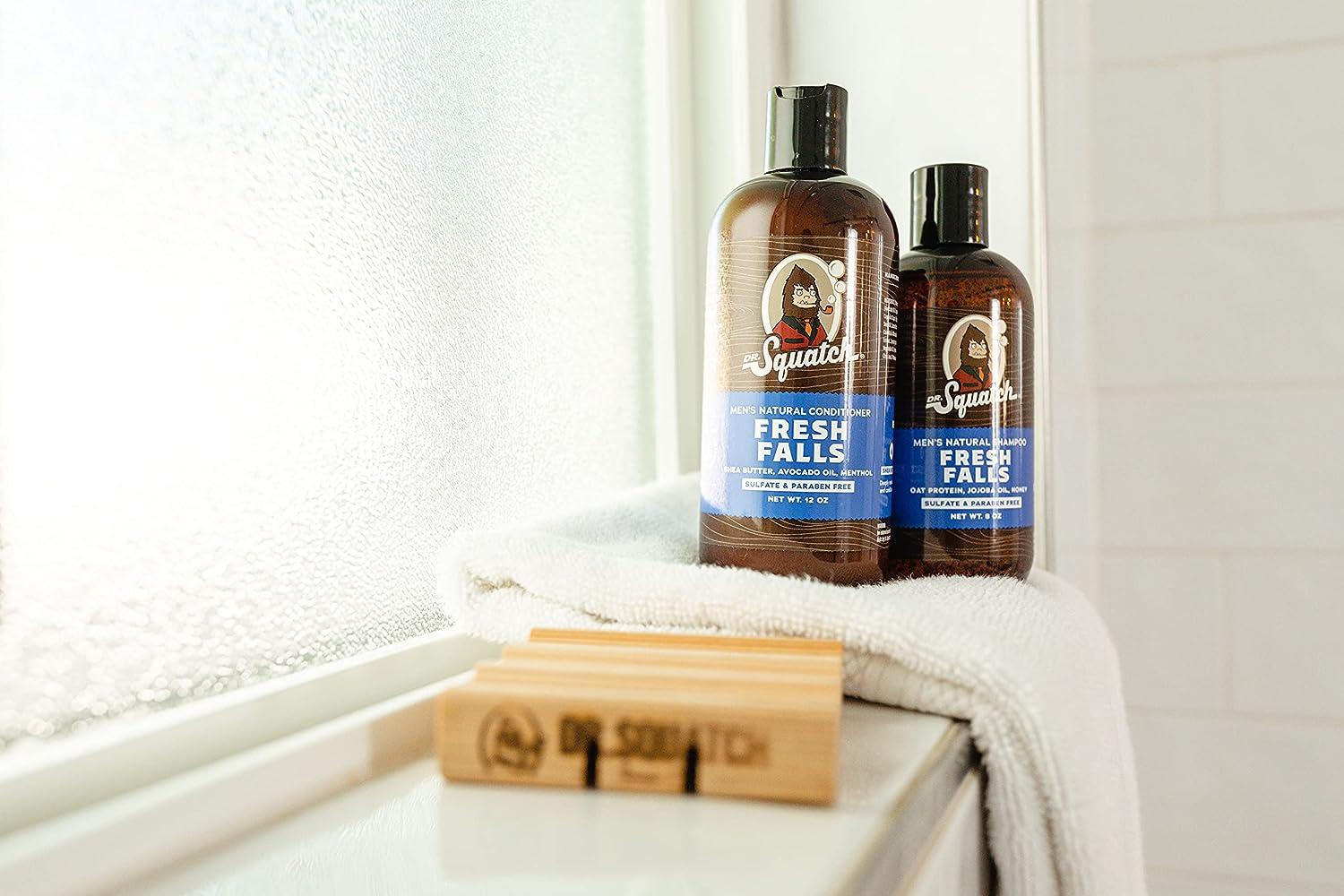 Dr. Squatch Fresh Falls Shampoo Natural & Refreshing Hair Care