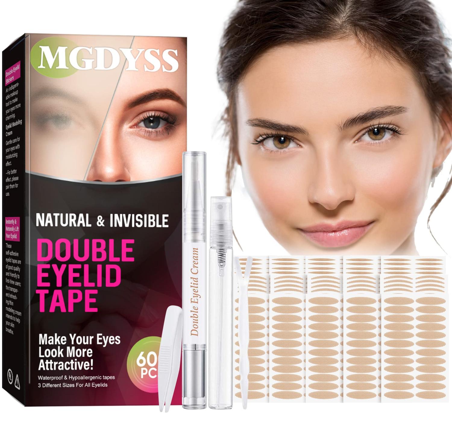 Eyelid Tape Eyelid Lifter Strips Invisible & Waterproof for Droopy Eyelids & Hooded Eyelids