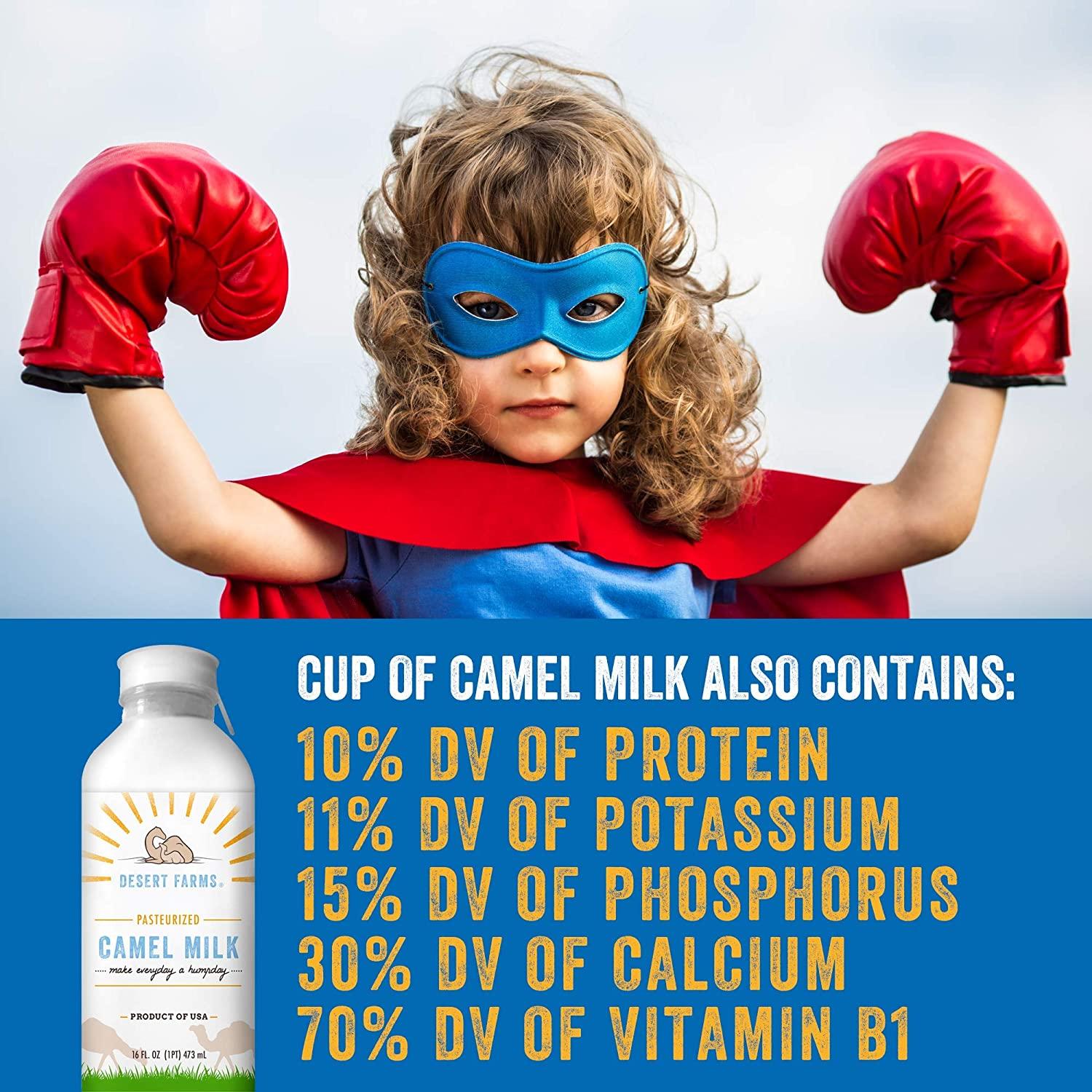 Organic Fresh Frozen Camel Milk Raw & Natural Grade A Midwest