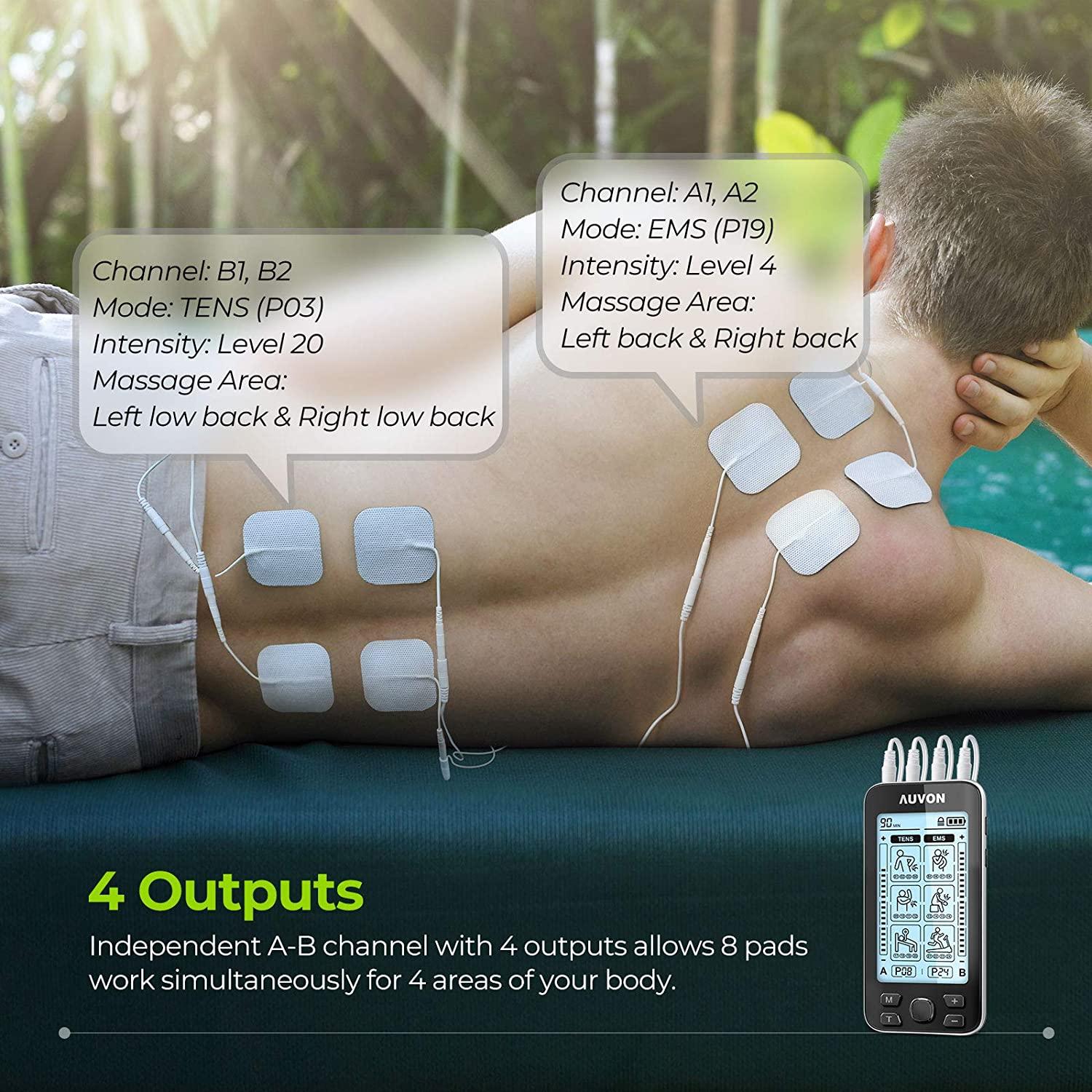 Electric Muscle Stimulator Physiotherapy Machine for pain relief