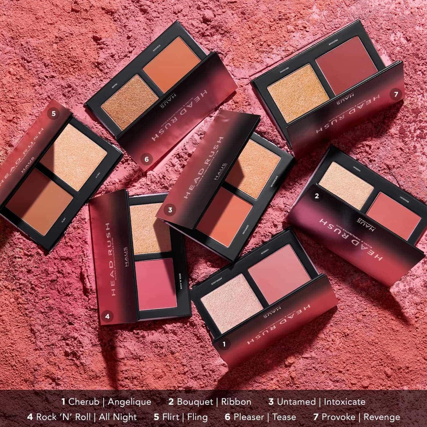 HAUS LABORATORIES チーク＆ハイライト HEADRUSH 07 HAUS LABORATORIES Lady Gaga HEAD RUSH Blush Highlighter Duo