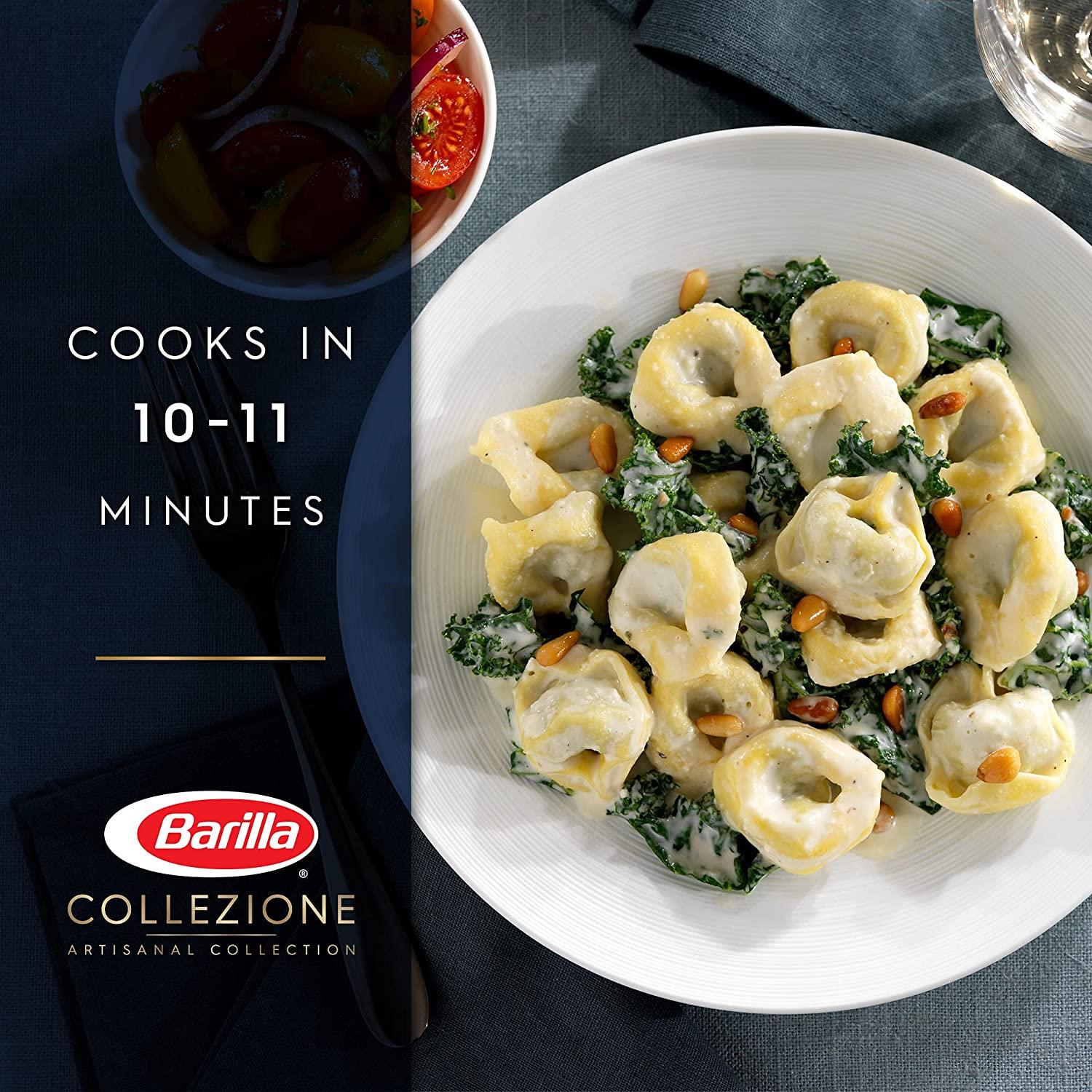 Barilla Collezione Cheese & Spinach Tortellini Pasta 12 Ounce Bag 6