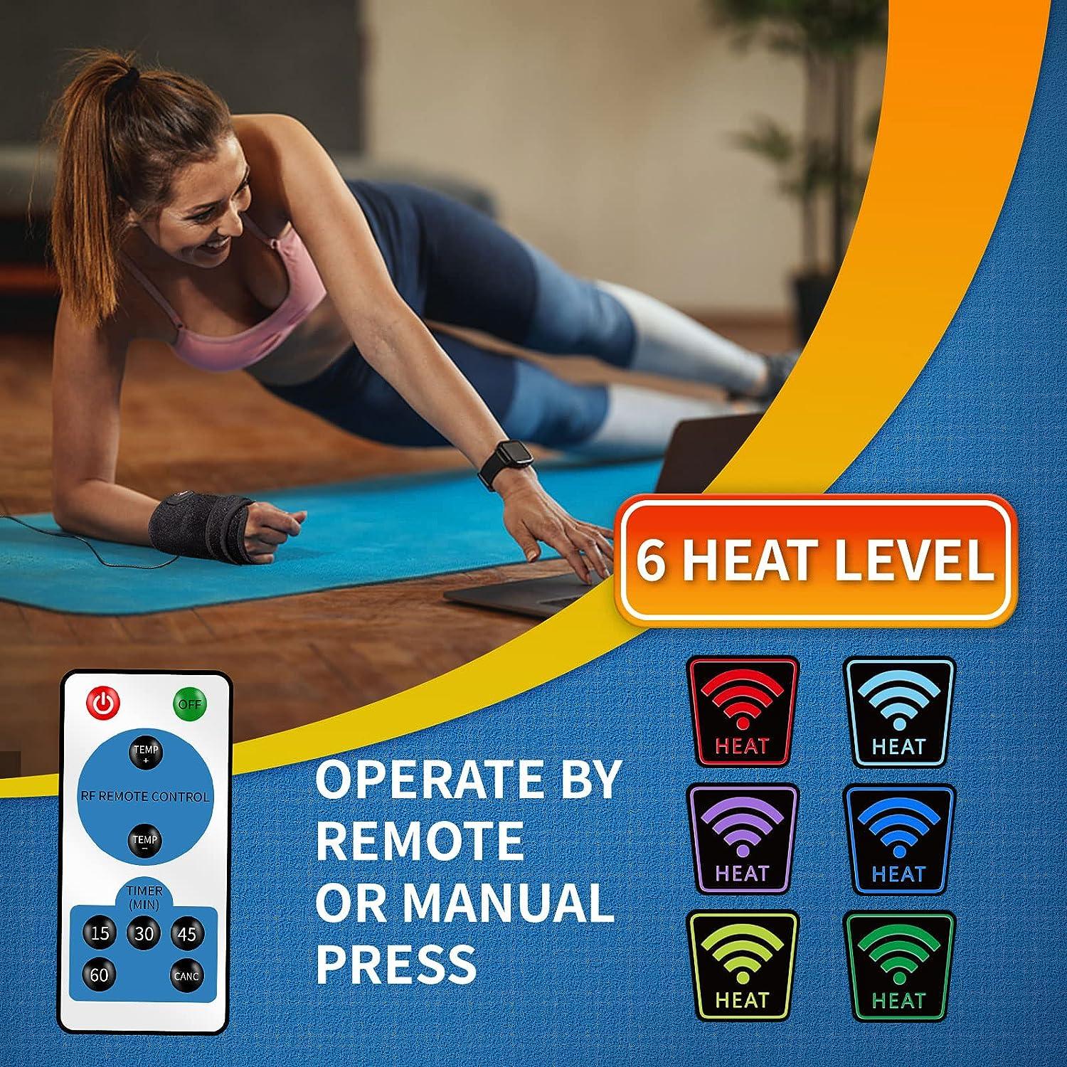 sticro Moist Hand Heating Pad Wrist Brace for Carpal Tunnel Relief Auto