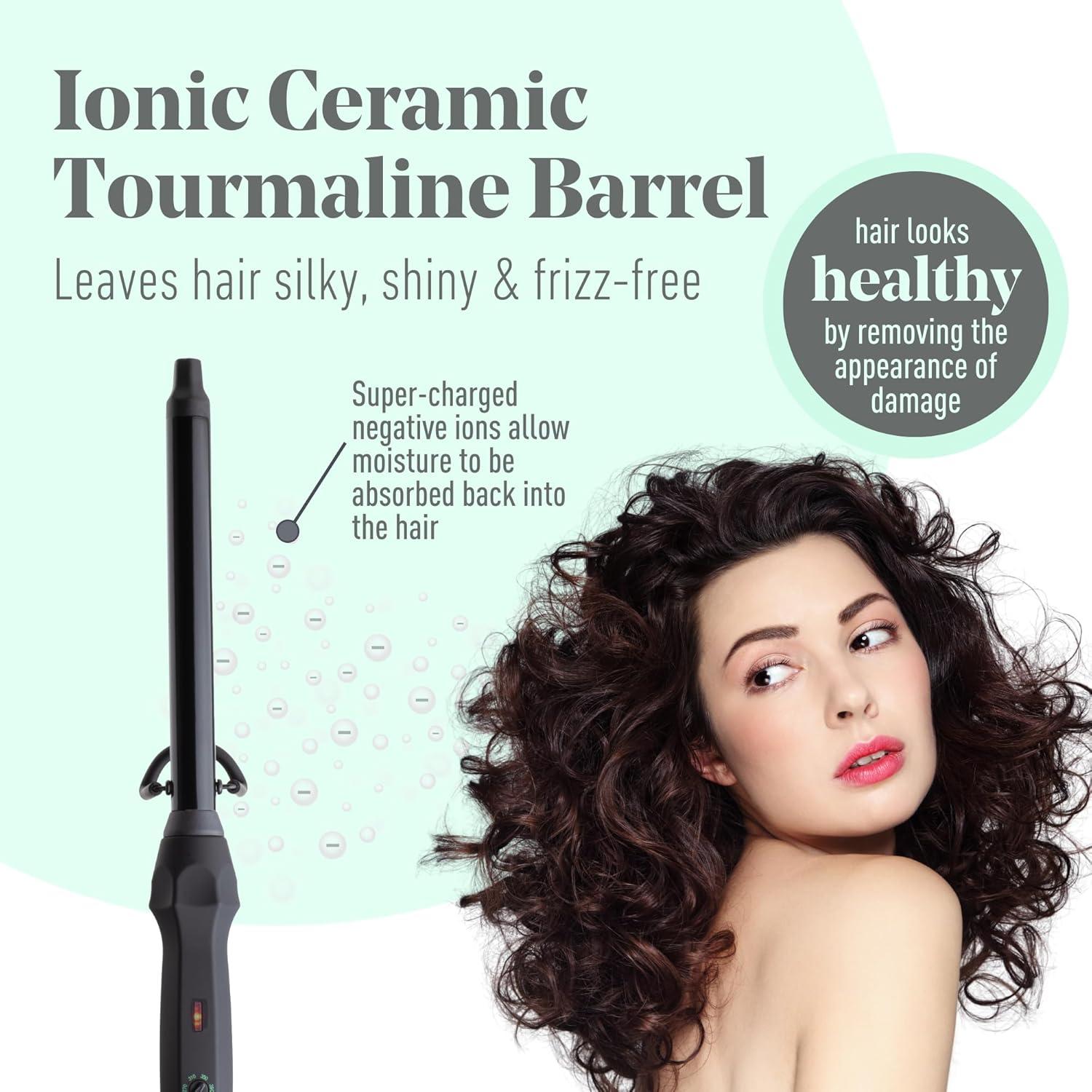 MINT Professional Curling Wand 3/4 Inch Ideal for Long Thick