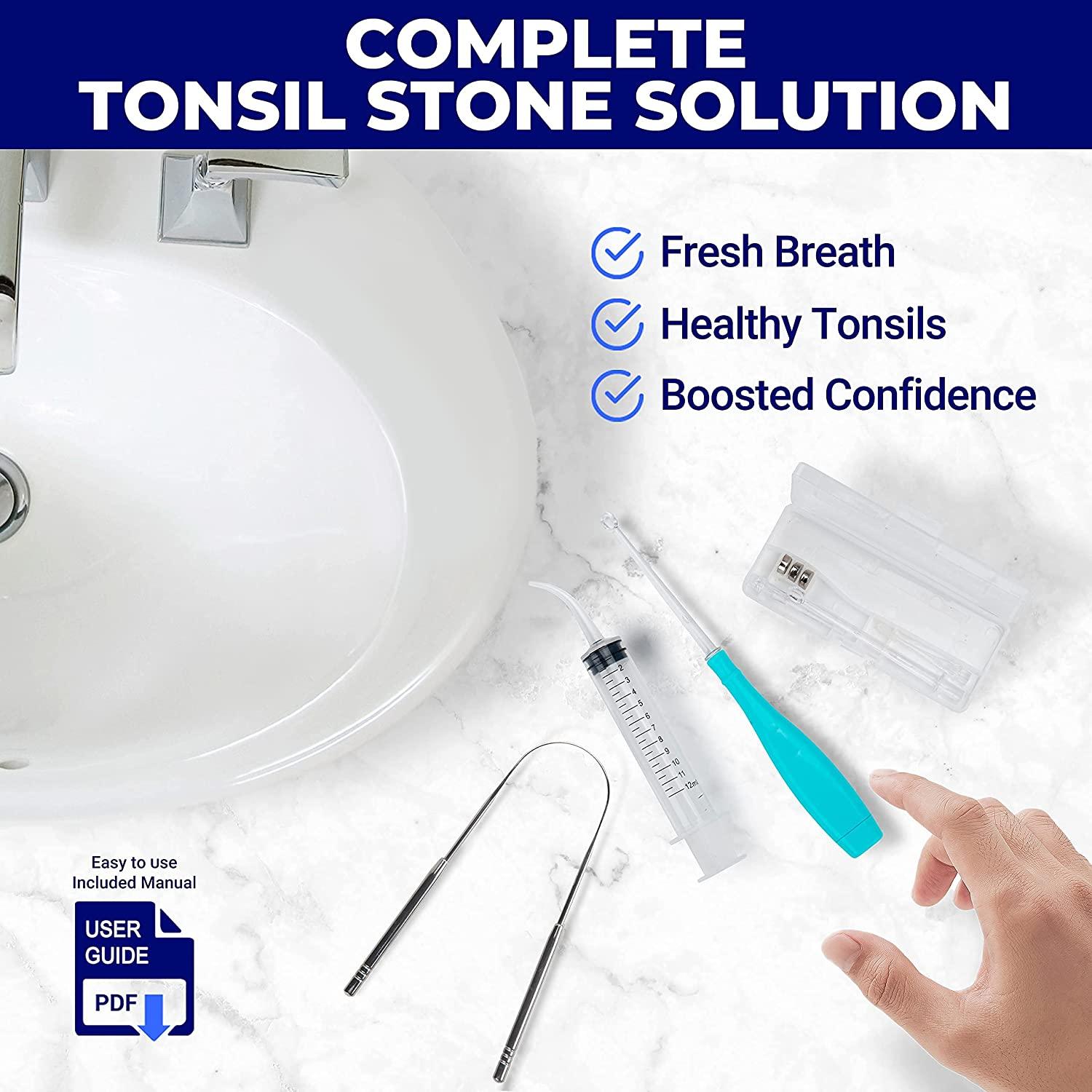 ORAVIX Tonsil Stone Remover Tonsil Stone Removal kit Easy Home Tonsil