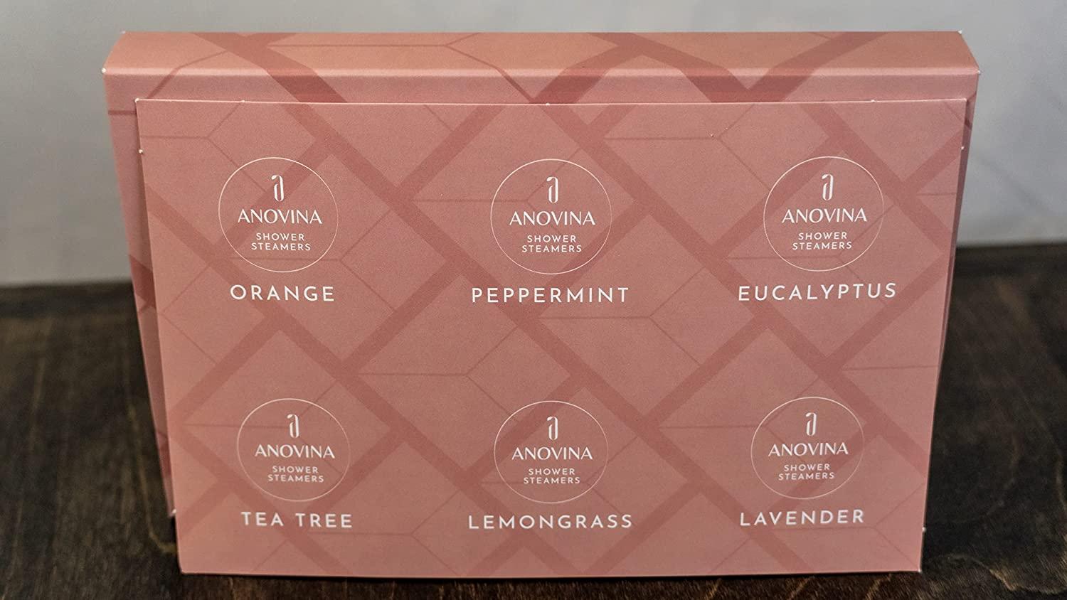 Anovina Shower Steamers USA Made with Essential Oils Aromatherapy