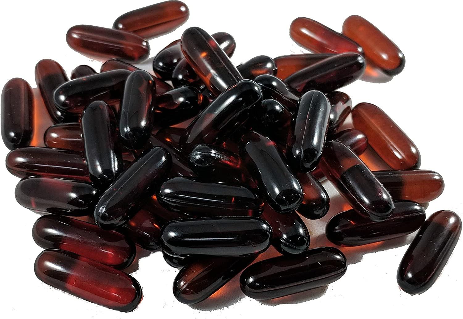 Best Organic Flaxseed Oil Softgels 1000mg Premium, Virgin Cold