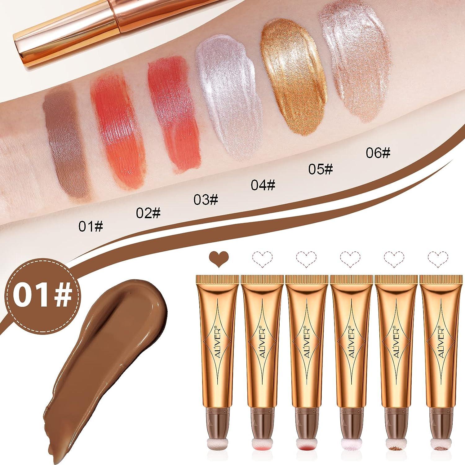 Contour Beauty Wand Liquid Face Concealer Contouring with Cushion