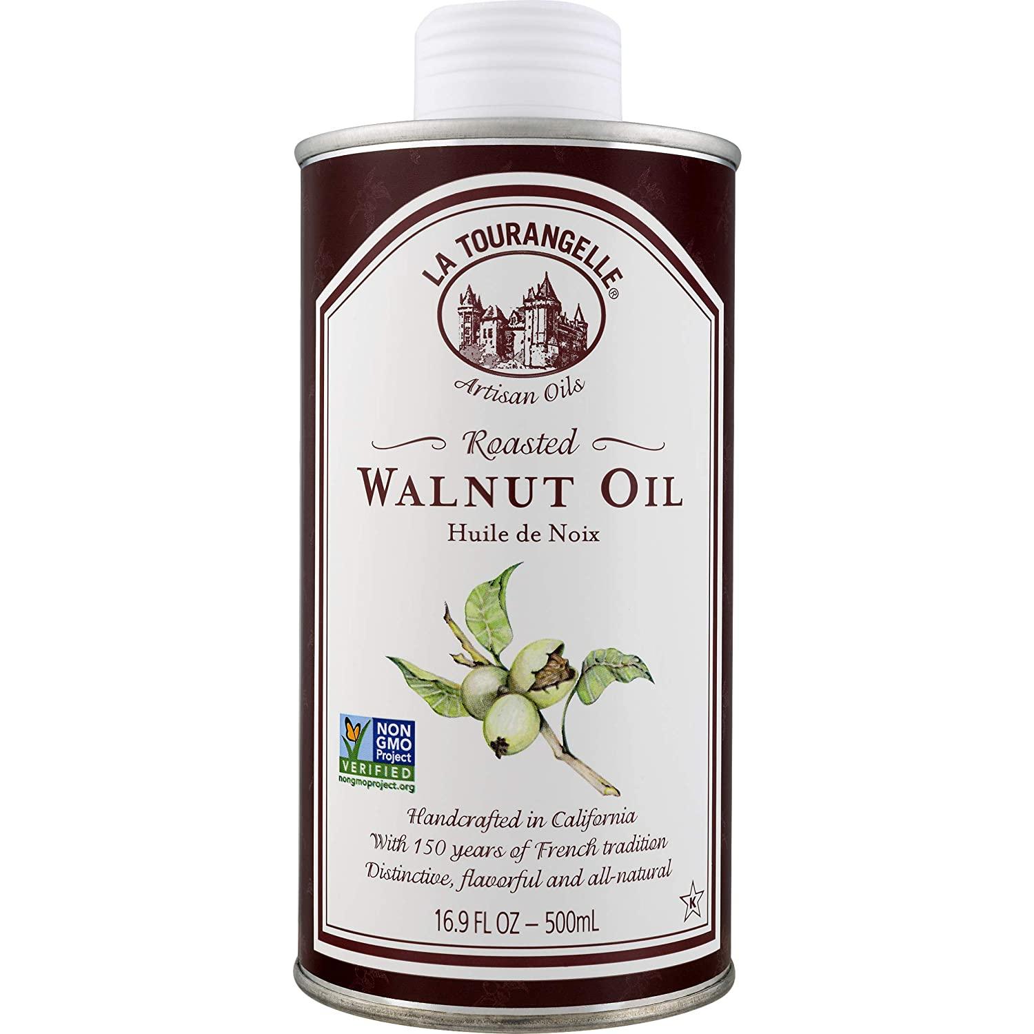 La Tourangelle Roasted Walnut Oil - 16.9 fl oz bottle
