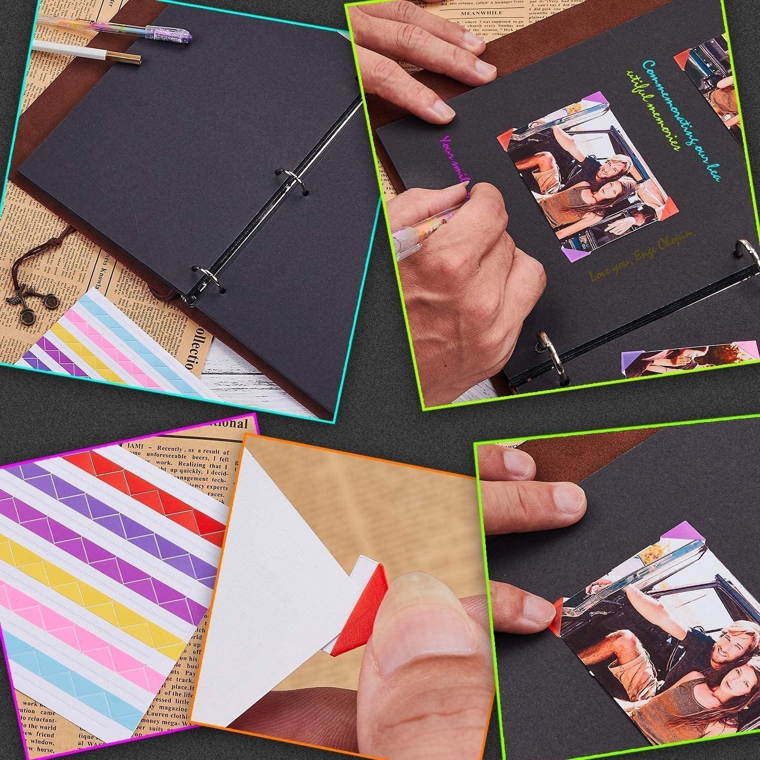 Personalized Leather Photo Albums - Embossed Scrapbook Cover – LeatherNeo