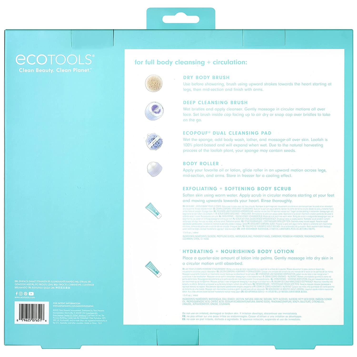 EcoTools Brighter Tomorrow 6Piece Gift Set EcoFriendly Beauty Essentials