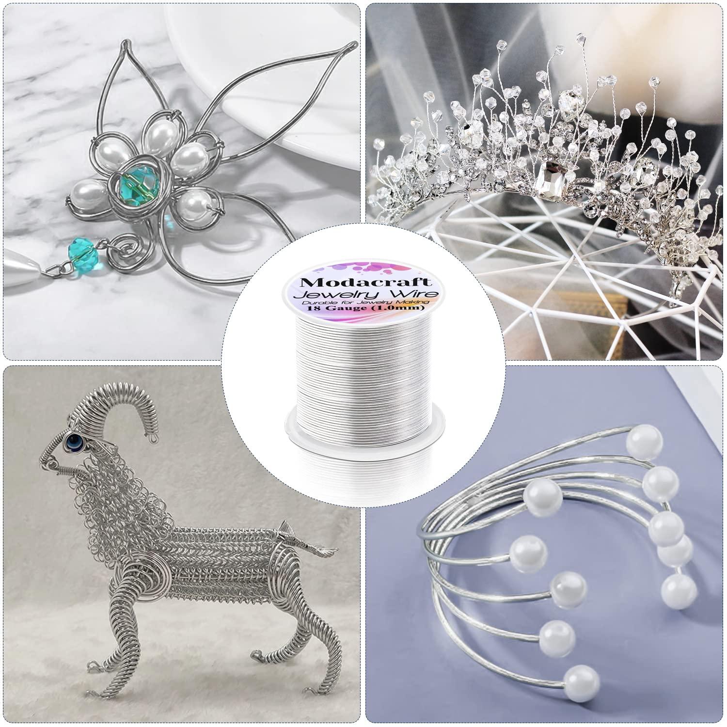Jewelry Making Wire Wrapping Kit with Charms, Jewelry Wires and Jewelry  Findings